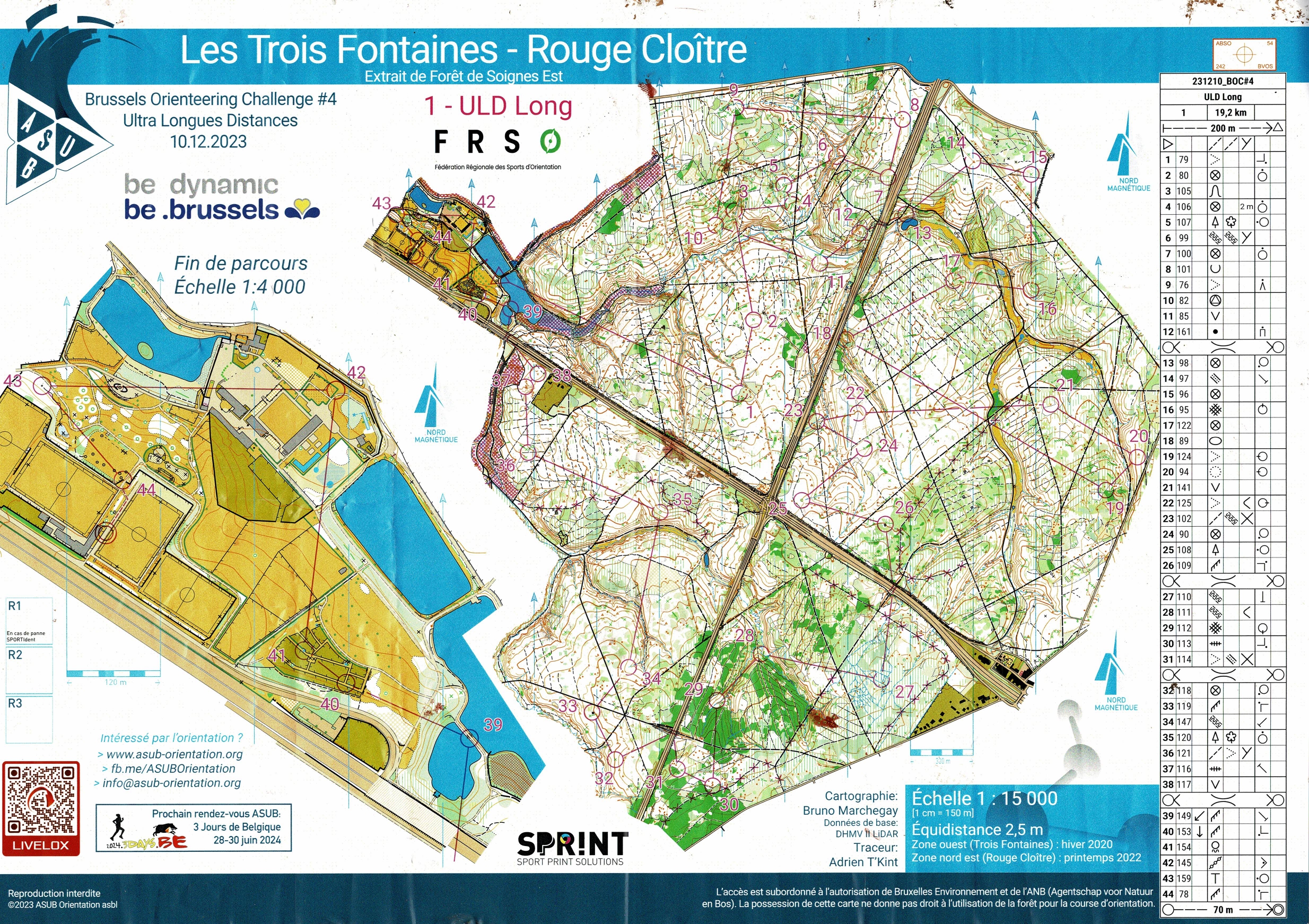 Ultra-longue distance (10/12/2023)