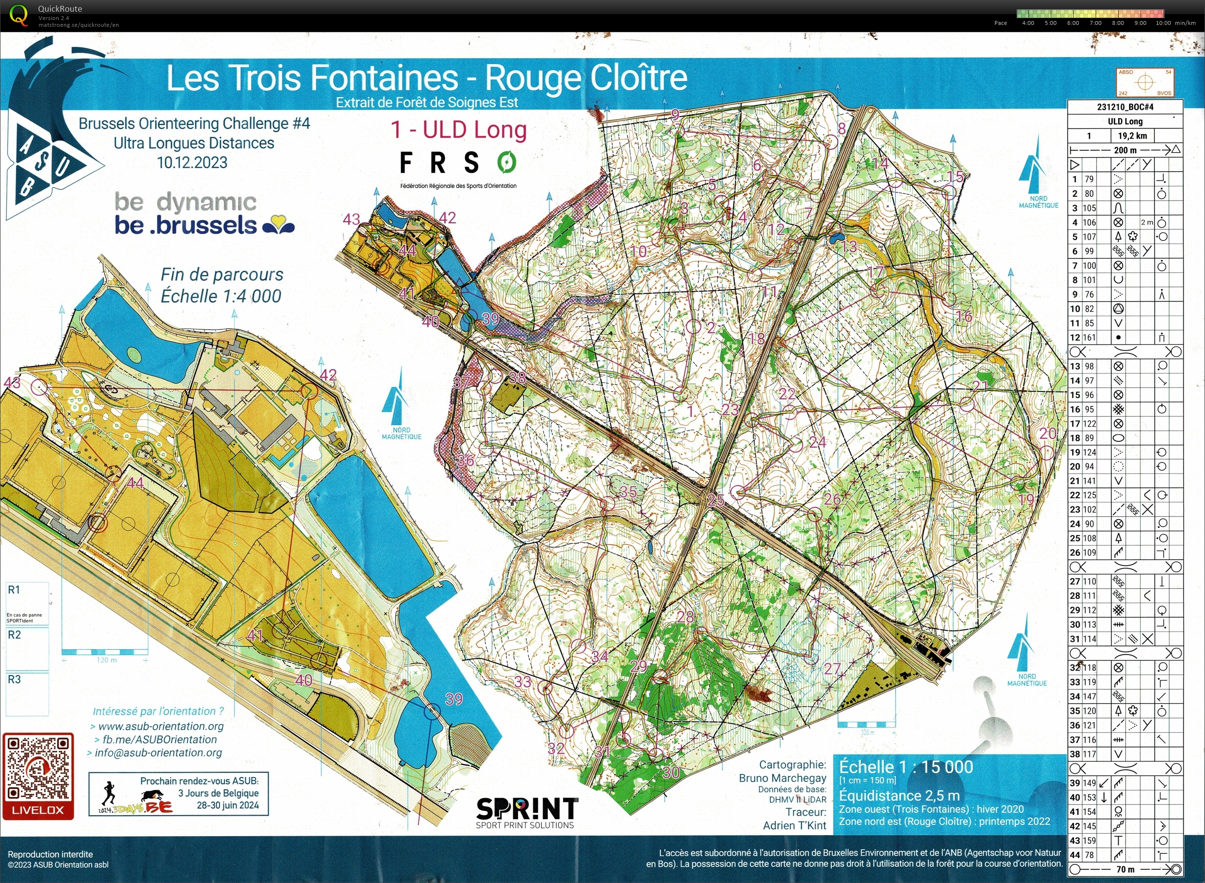 Ultra-longue distance (10/12/2023)