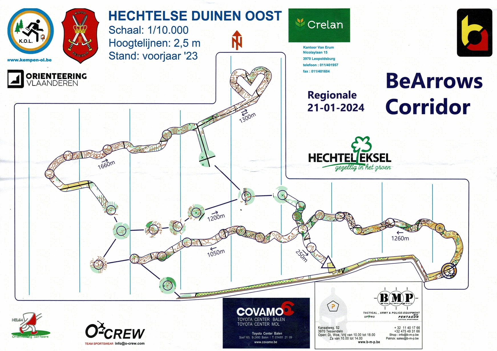 Corridor BeArrows (21/01/2024)