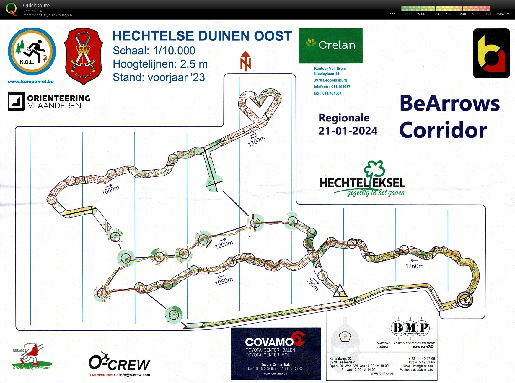 Corridor BeArrows (21/01/2024)