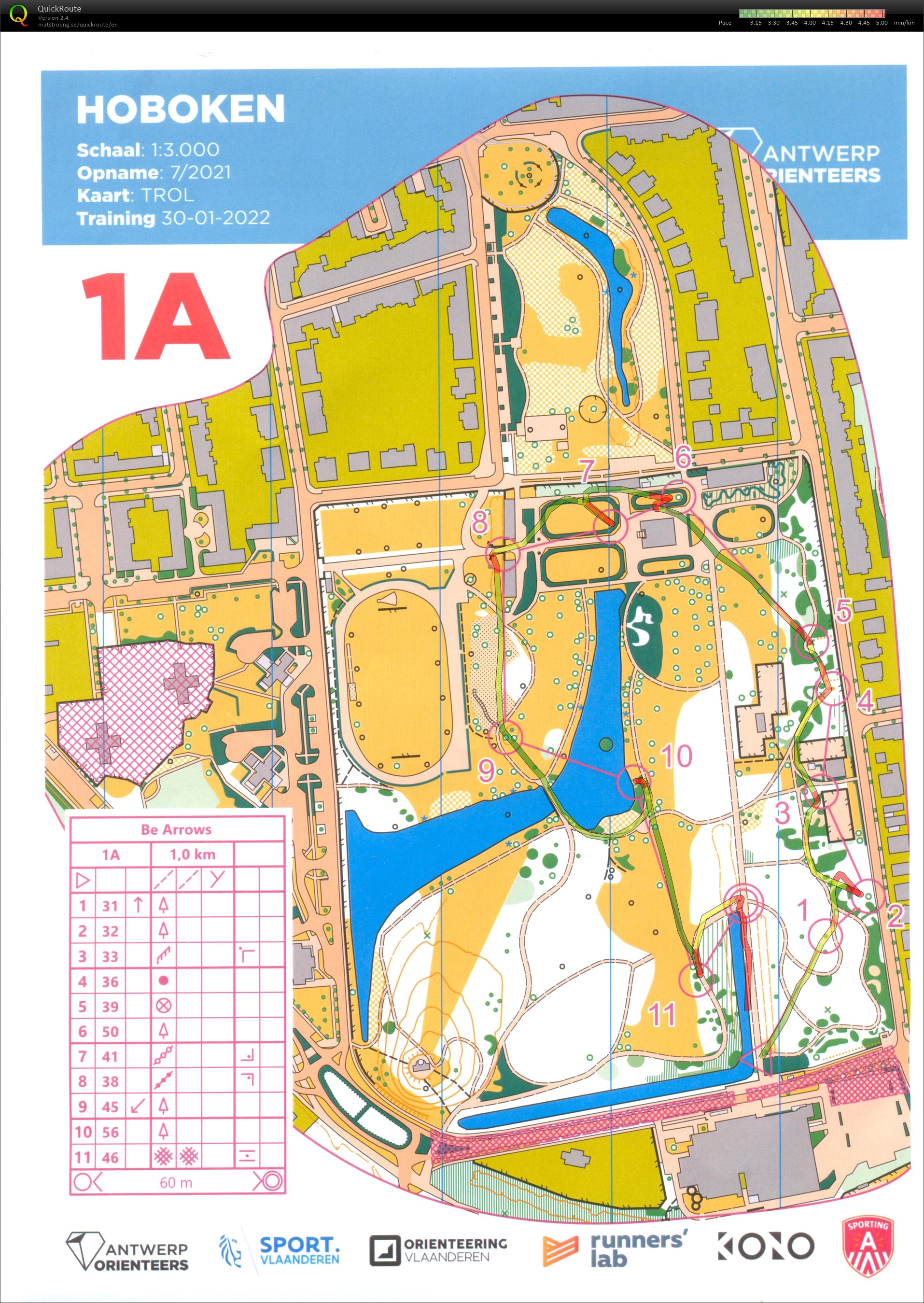 BeArrows KO training Sorghvliedt part 1 (30/01/2022)