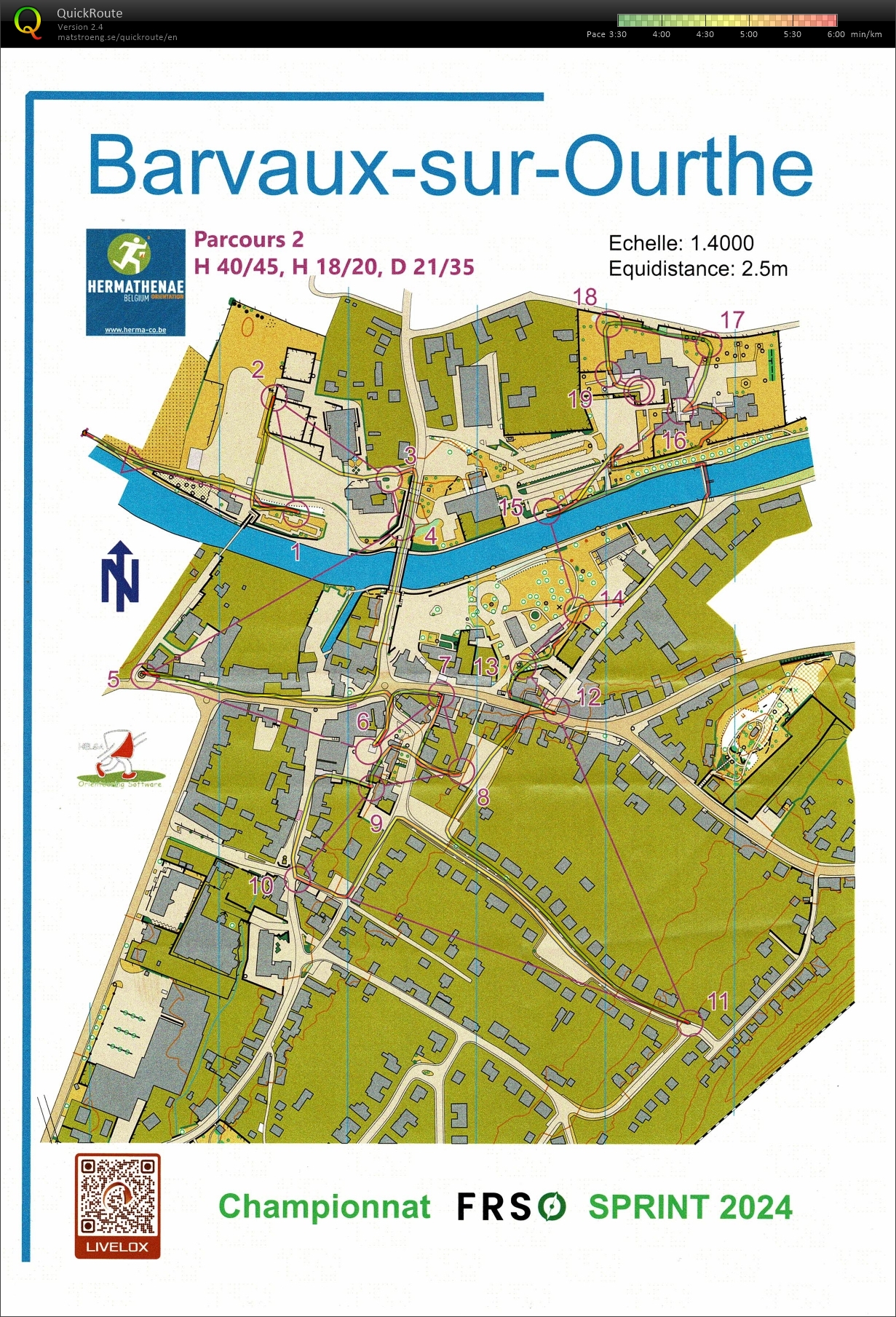 Championnat FRSO de Sprint (16/03/2024)