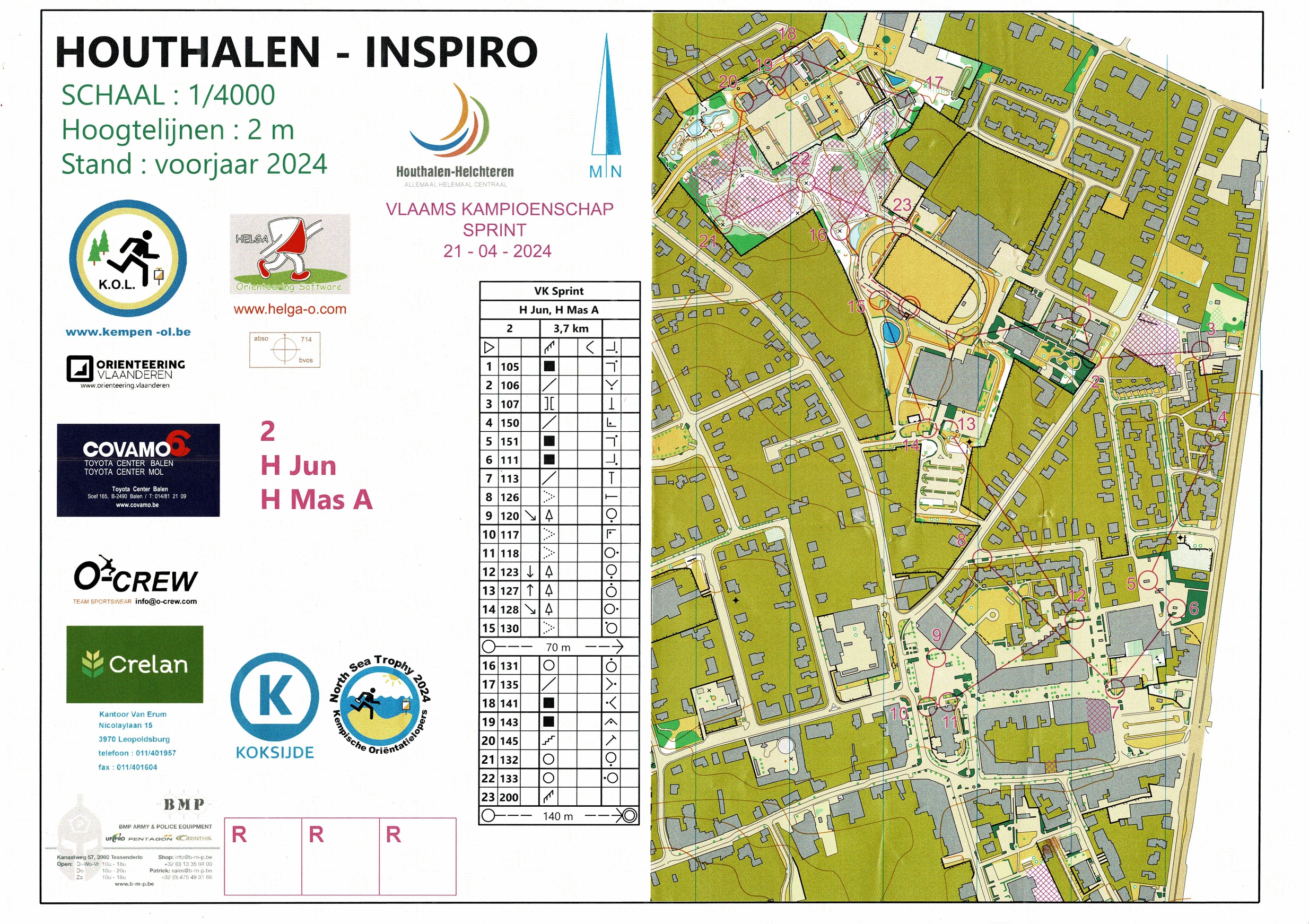 JWOC Selectie Sprint (21/04/2024)