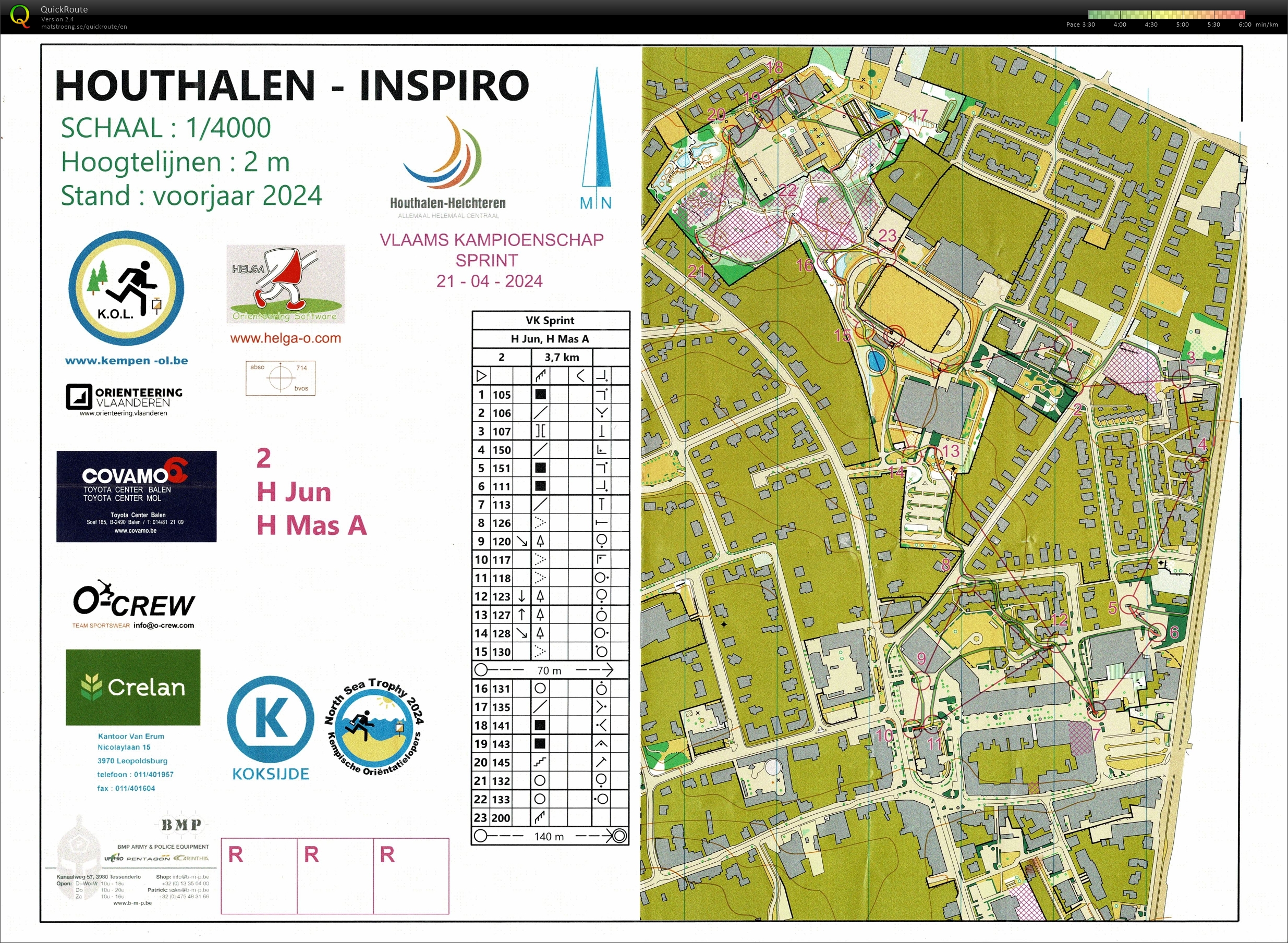 JWOC Selectie Sprint (21/04/2024)