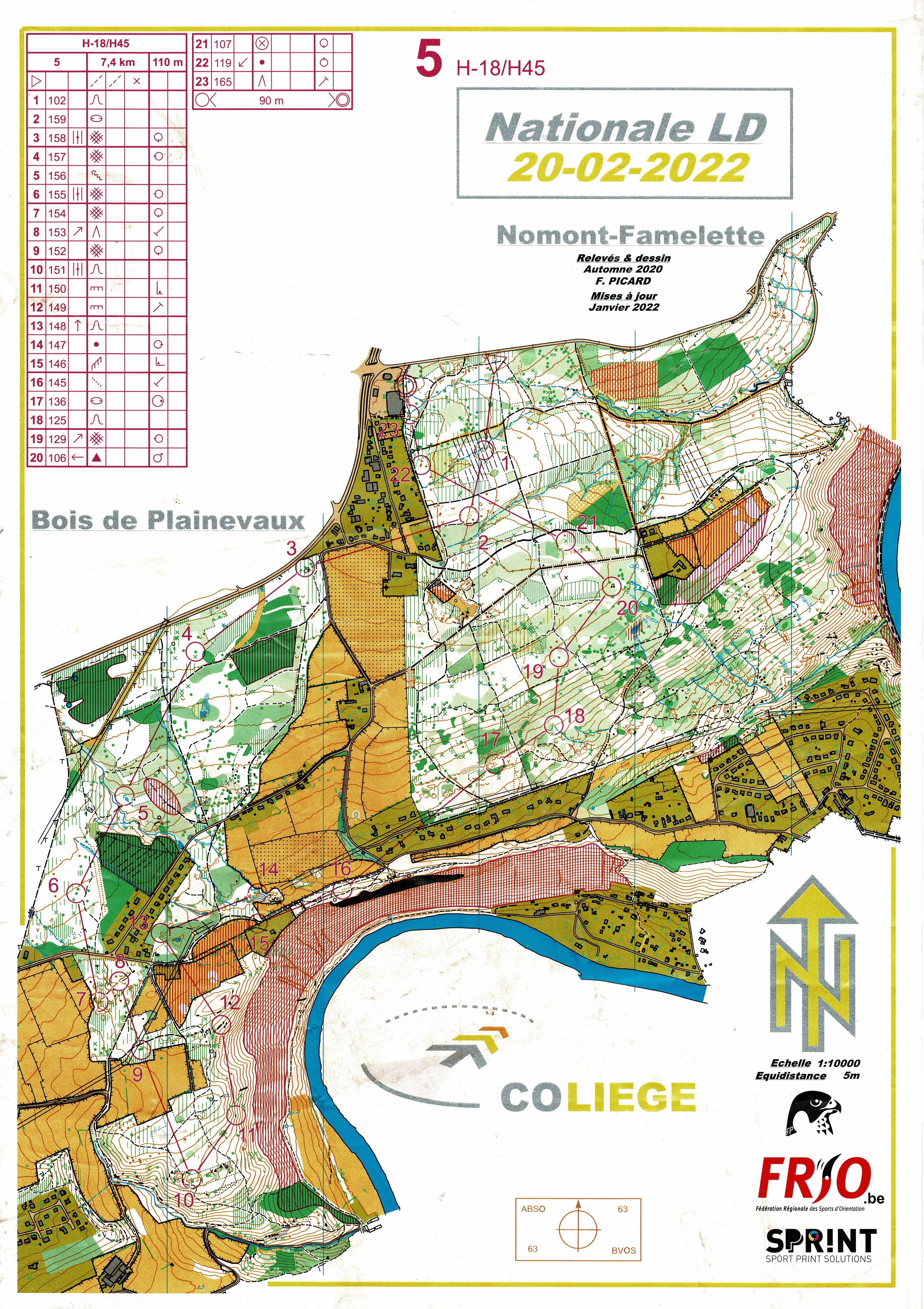 Nationale Longue Distance (20/02/2022)