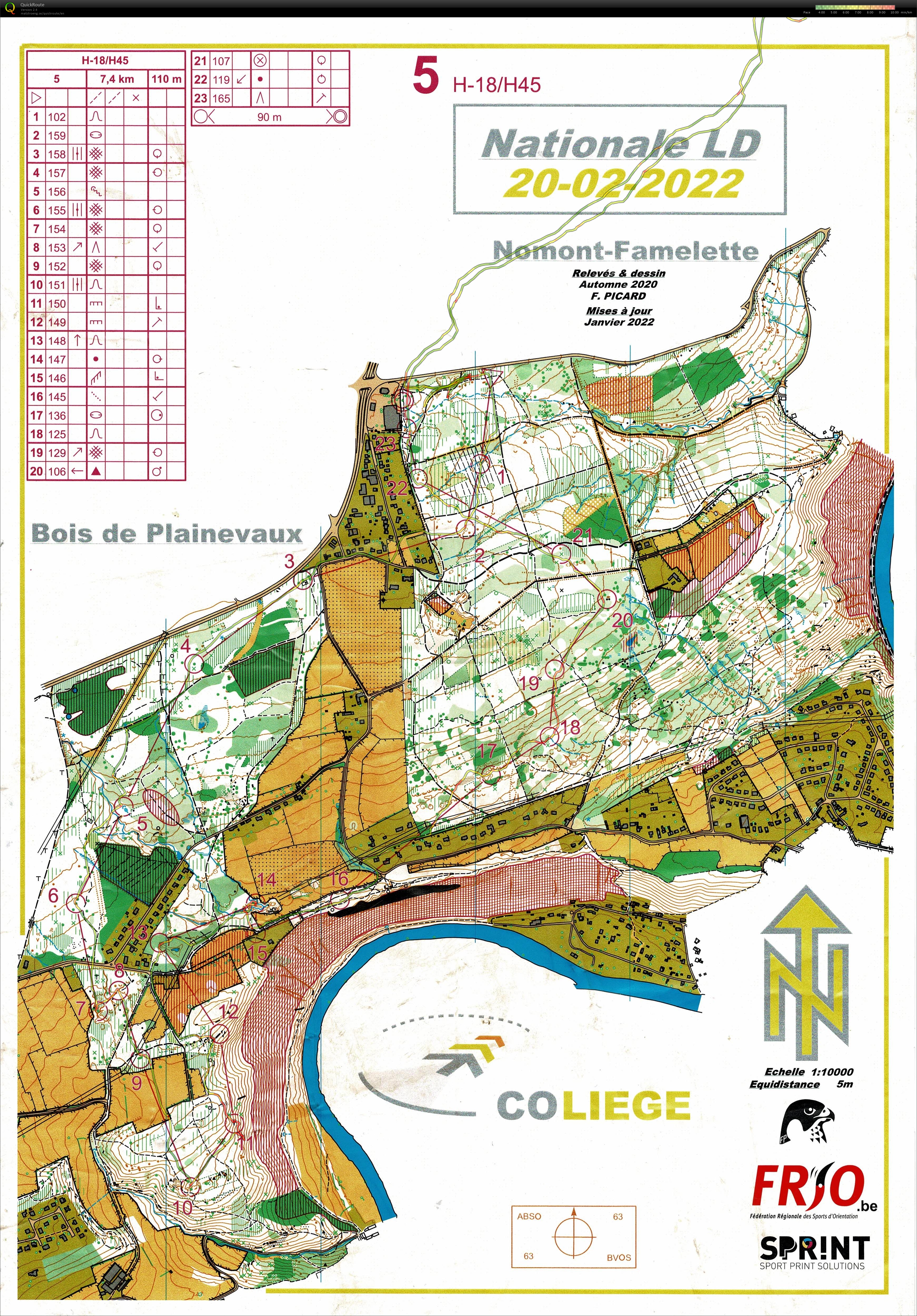 Nationale Longue Distance (20/02/2022)