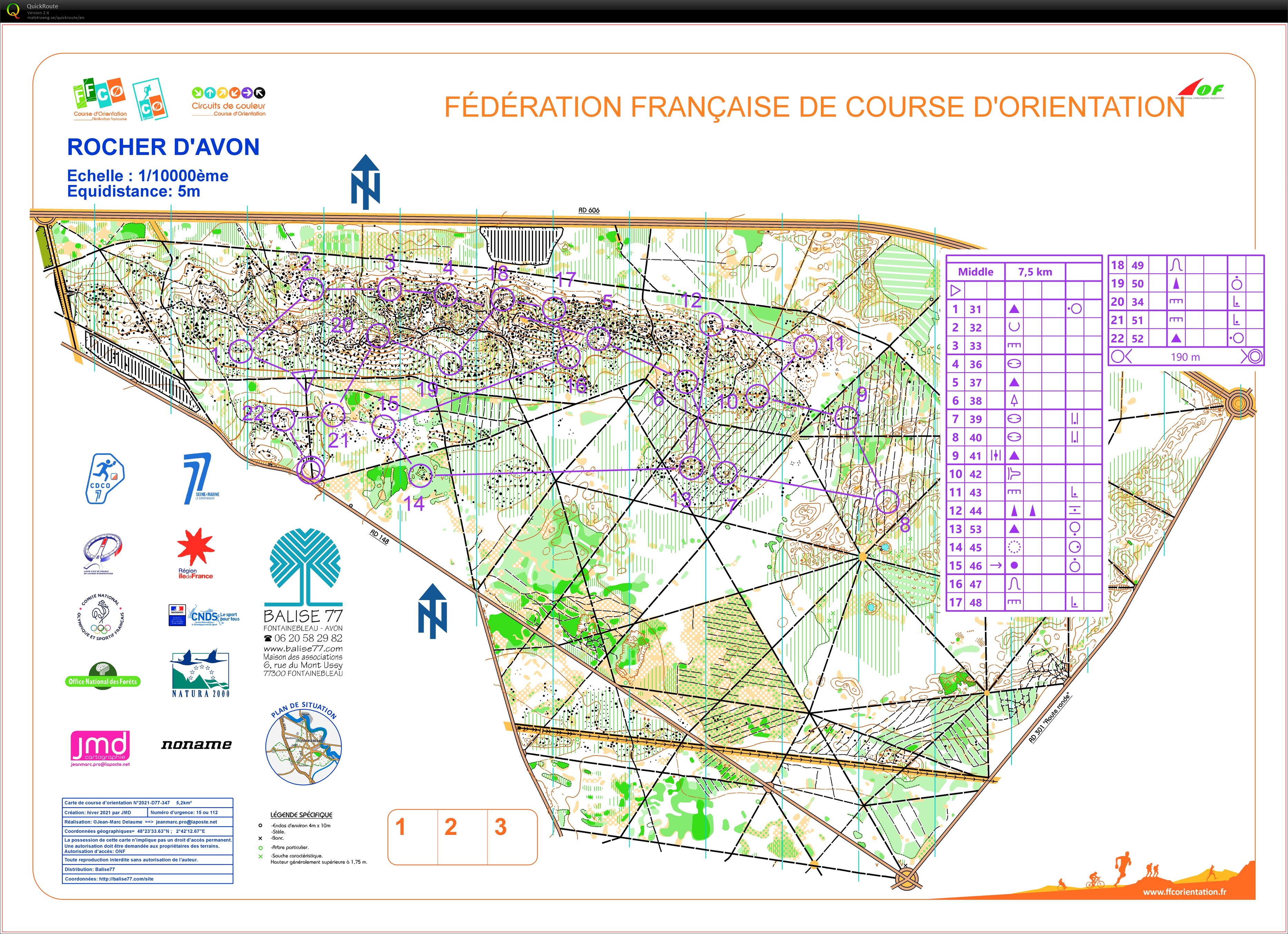 BeArrows TC Fontainebleau - Middle Distance (26/02/2022)