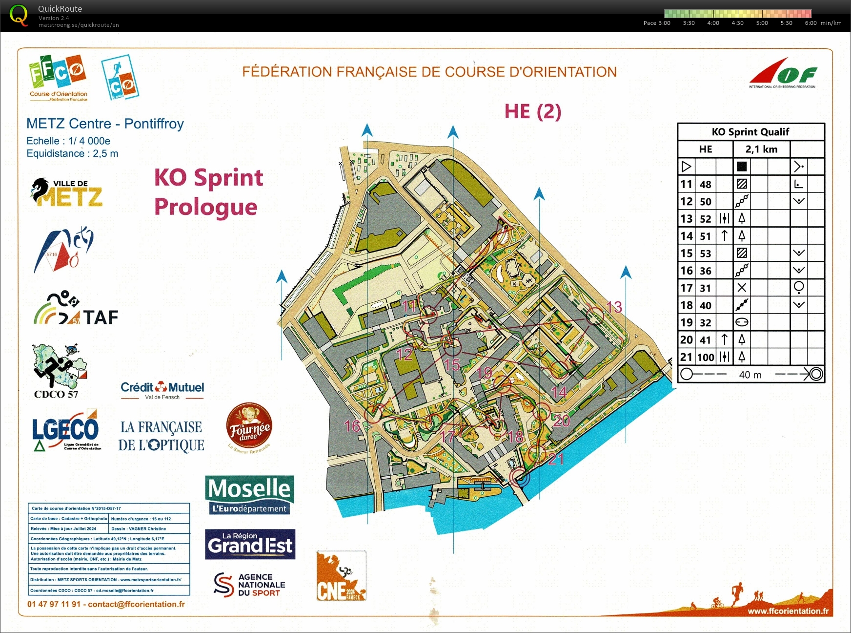 Sprinttraining Metz (01/11/2024)