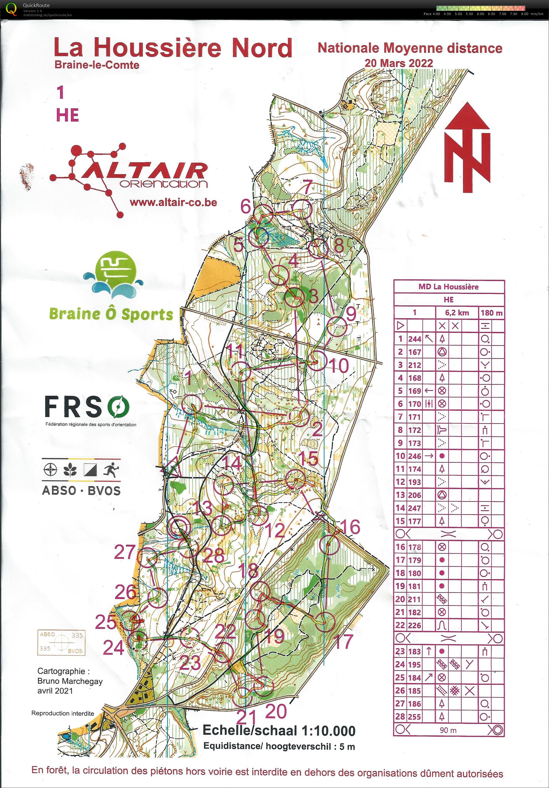 Nationale Moyenne Distance (20/03/2022)