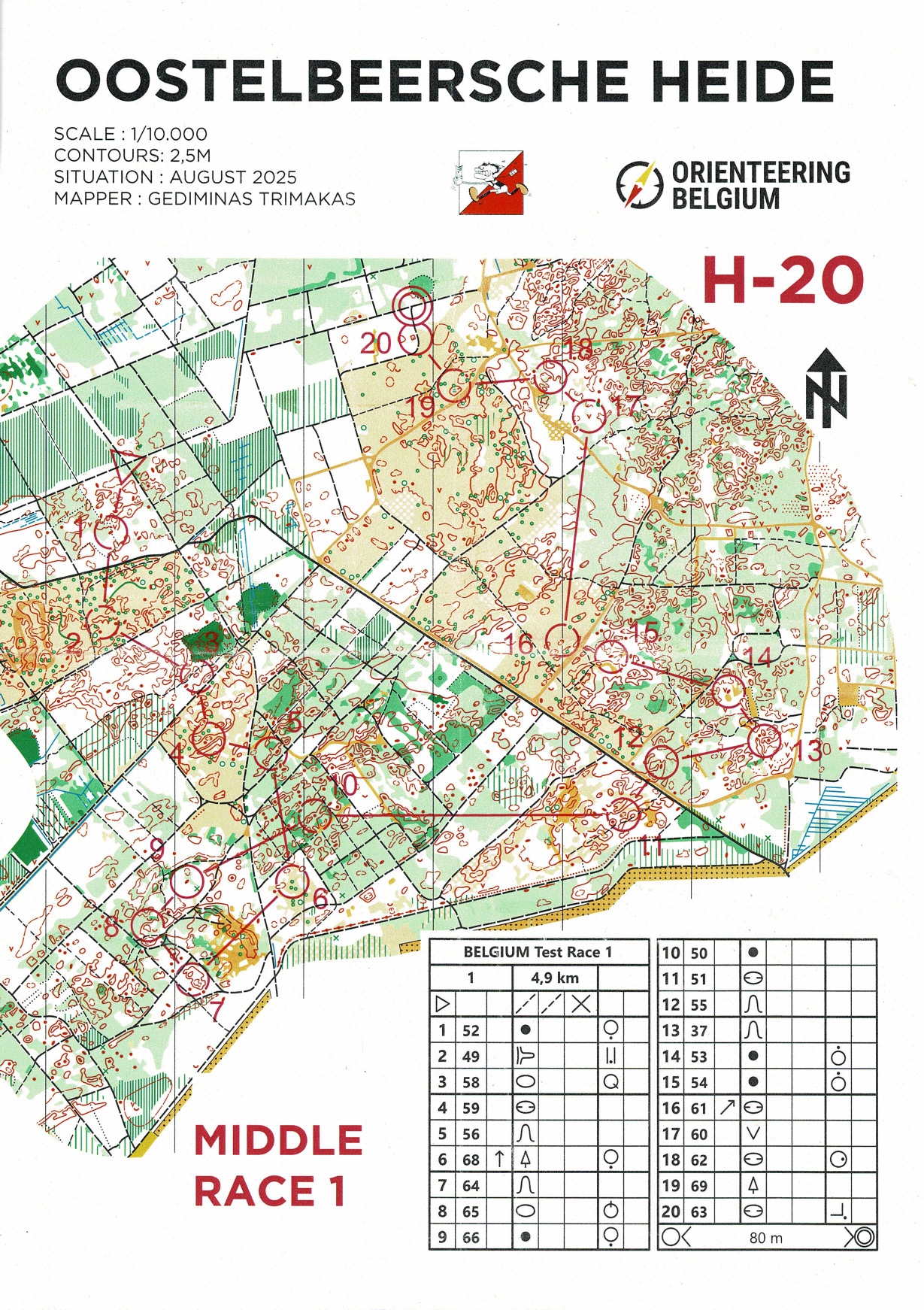 JWOC Selecties Middle #1