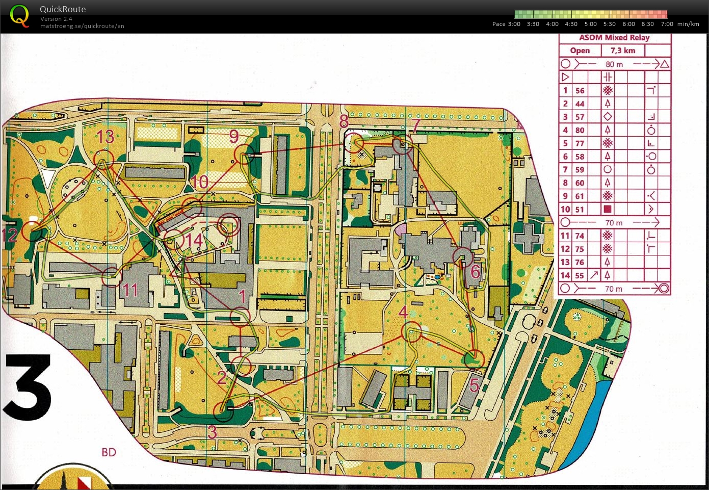 ASOM Mixed Sprint Relay (01/04/2022)