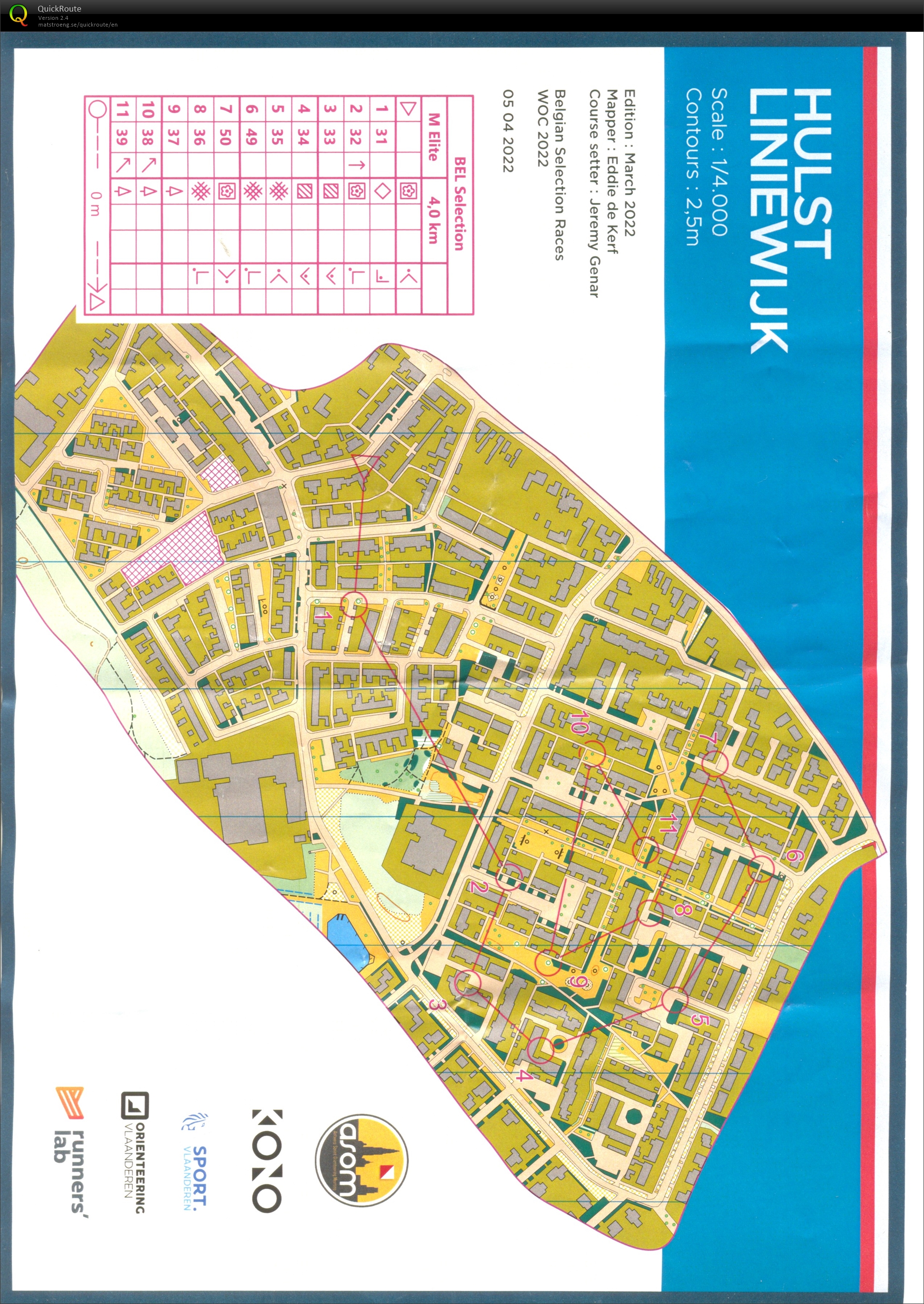 Belgian Sprint selection race 2: Hulst Liniewijk part 1 (05/04/2022)