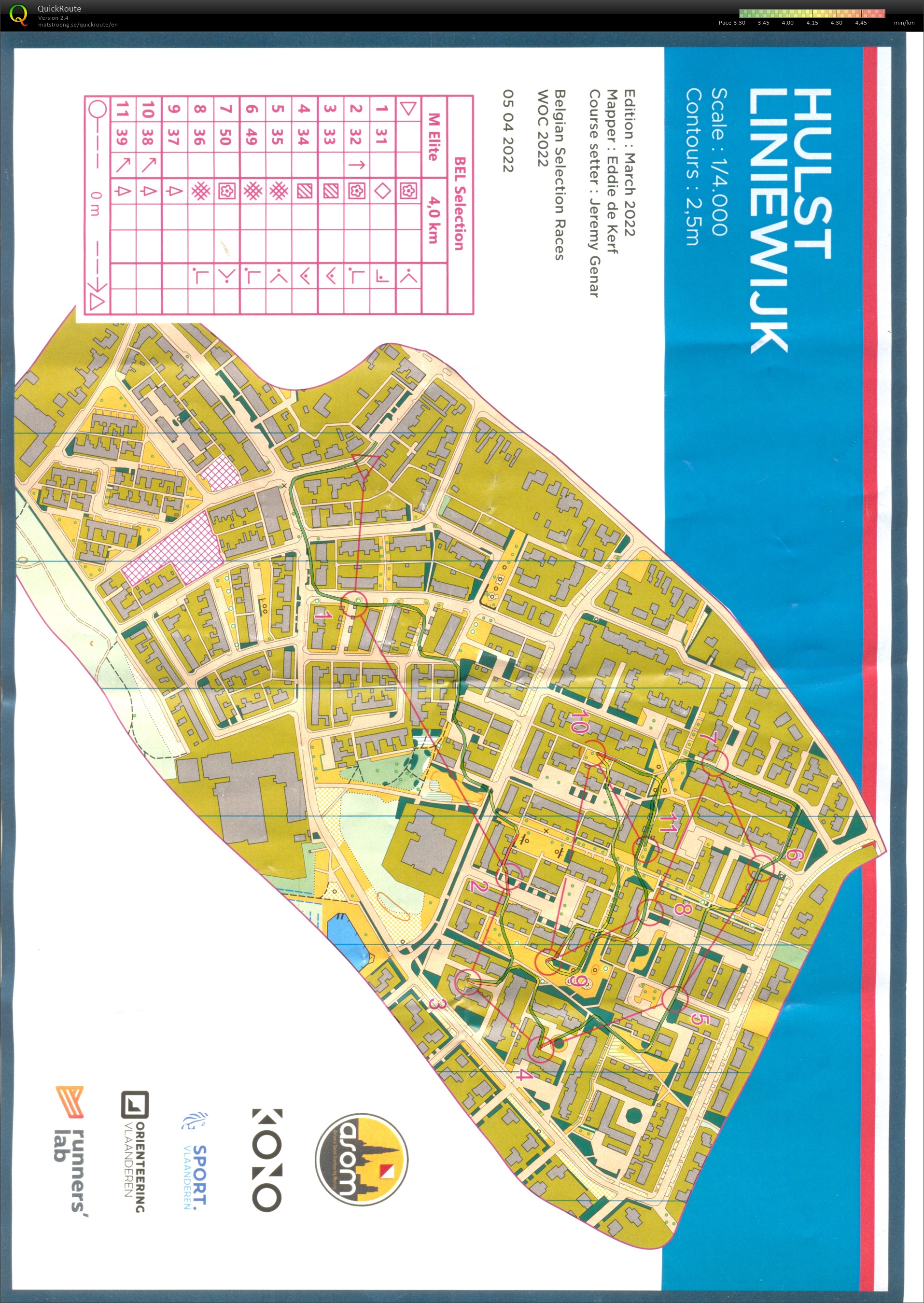Belgian Sprint selection race 2: Hulst Liniewijk part 1 (05/04/2022)