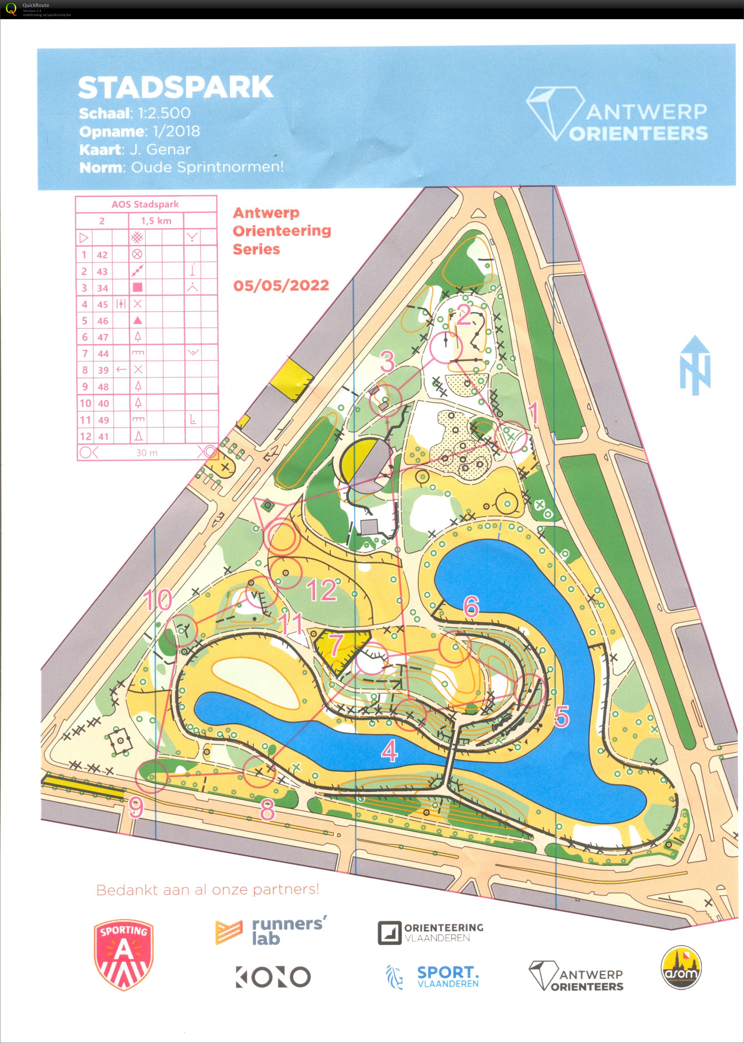 AOS Stadspark loop 2 (05/05/2022)