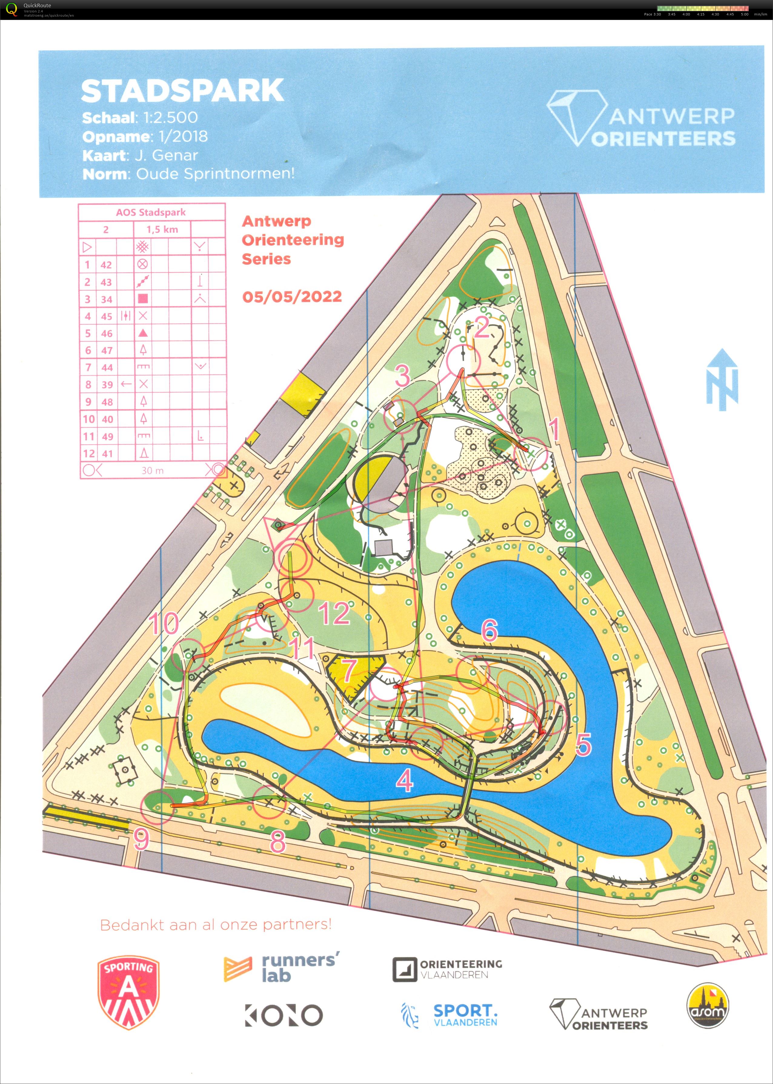 AOS Stadspark loop 2 (05/05/2022)