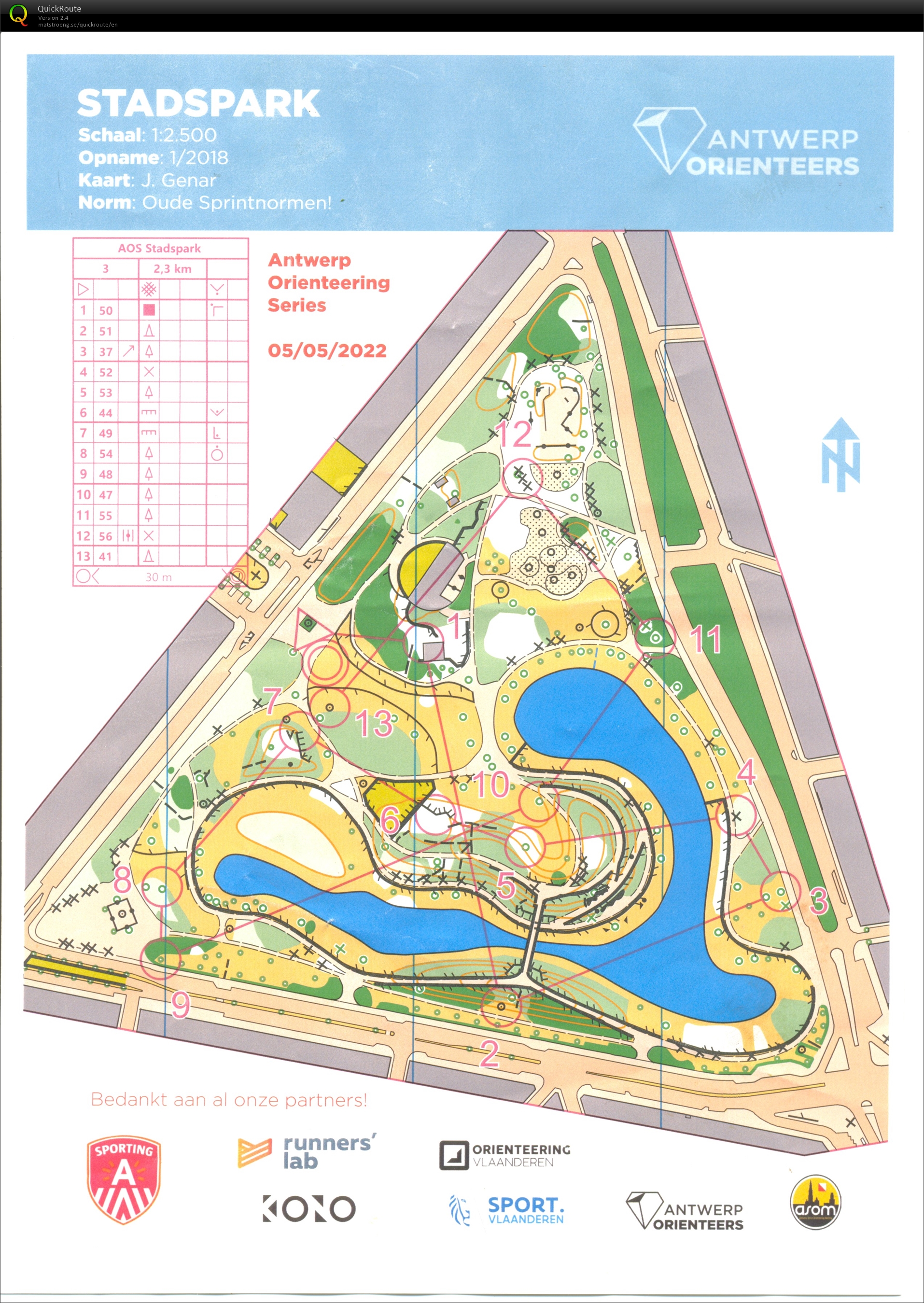 AOS Stadspark loop 3 (05/05/2022)