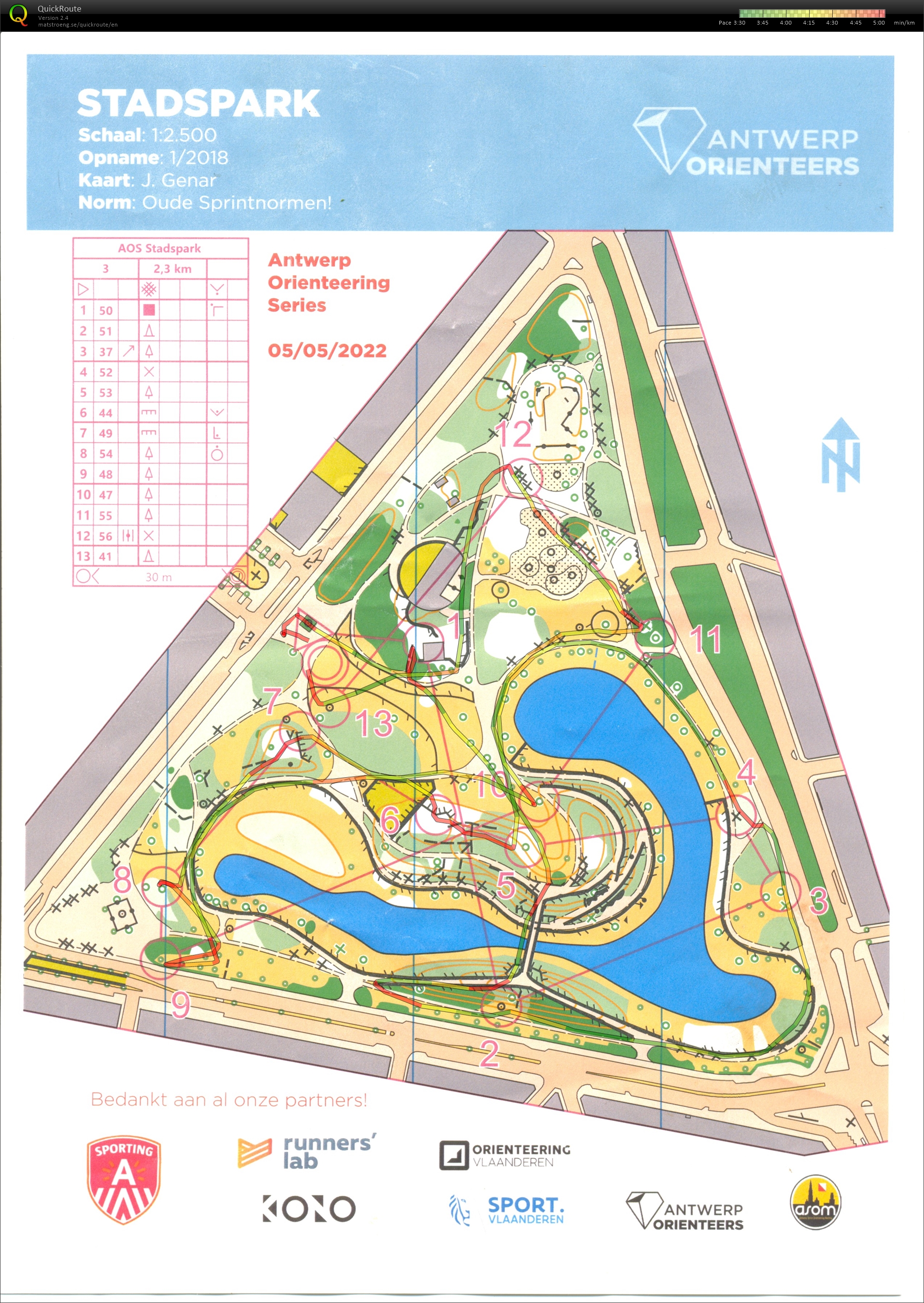 AOS Stadspark loop 3 (05/05/2022)