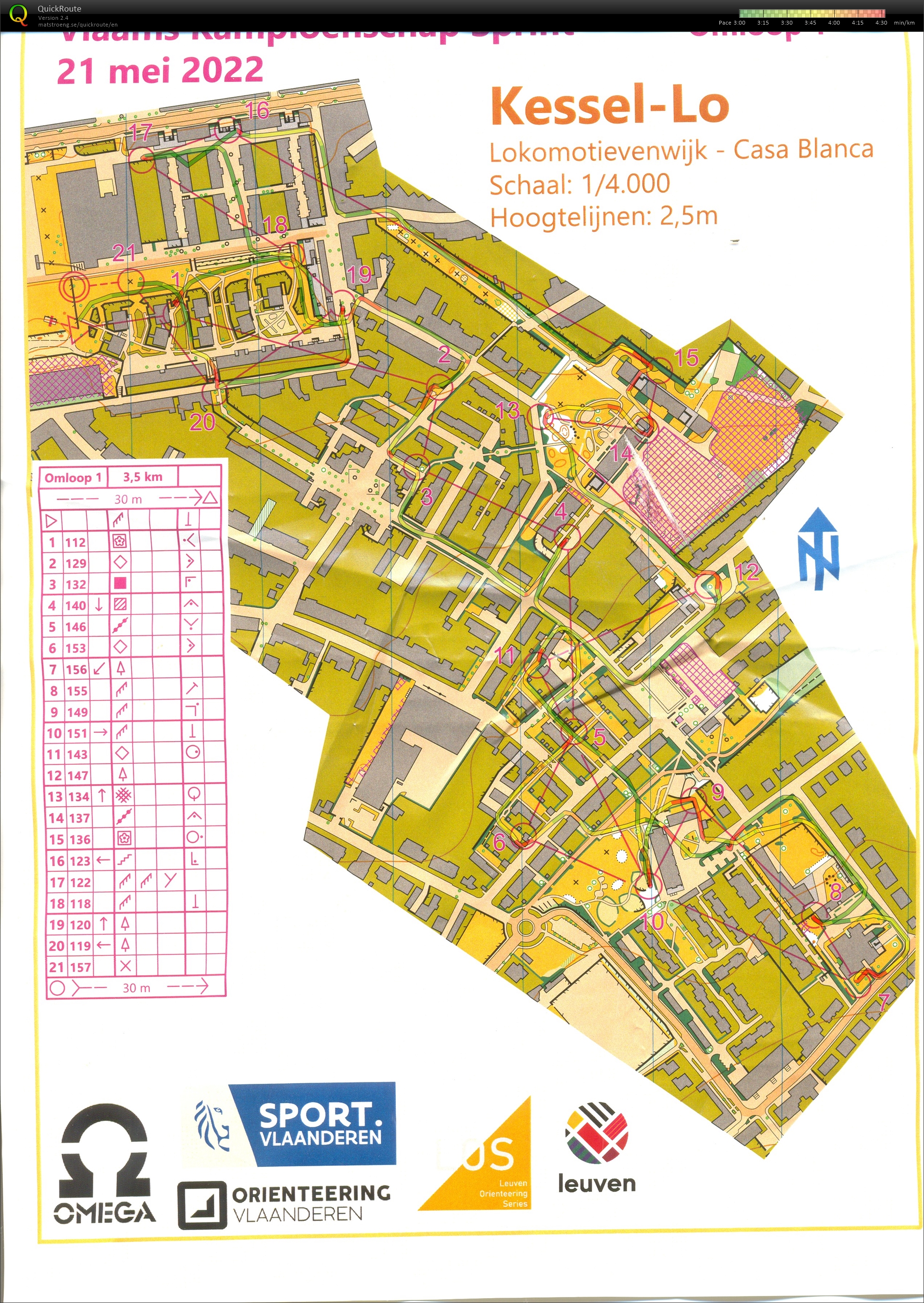 VK sprint Kessel-Lo (21/05/2022)