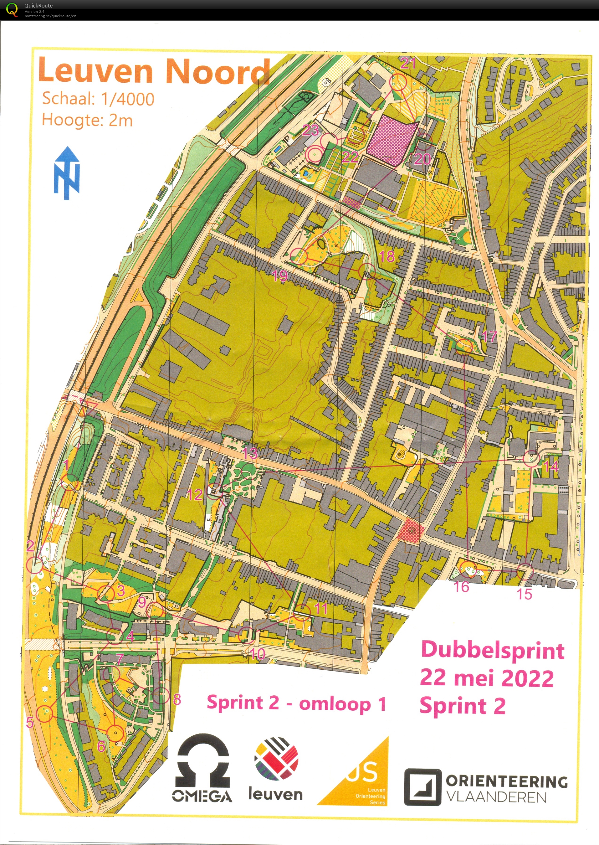 Dubbelsprint Leuven Noord (2) (22/05/2022)