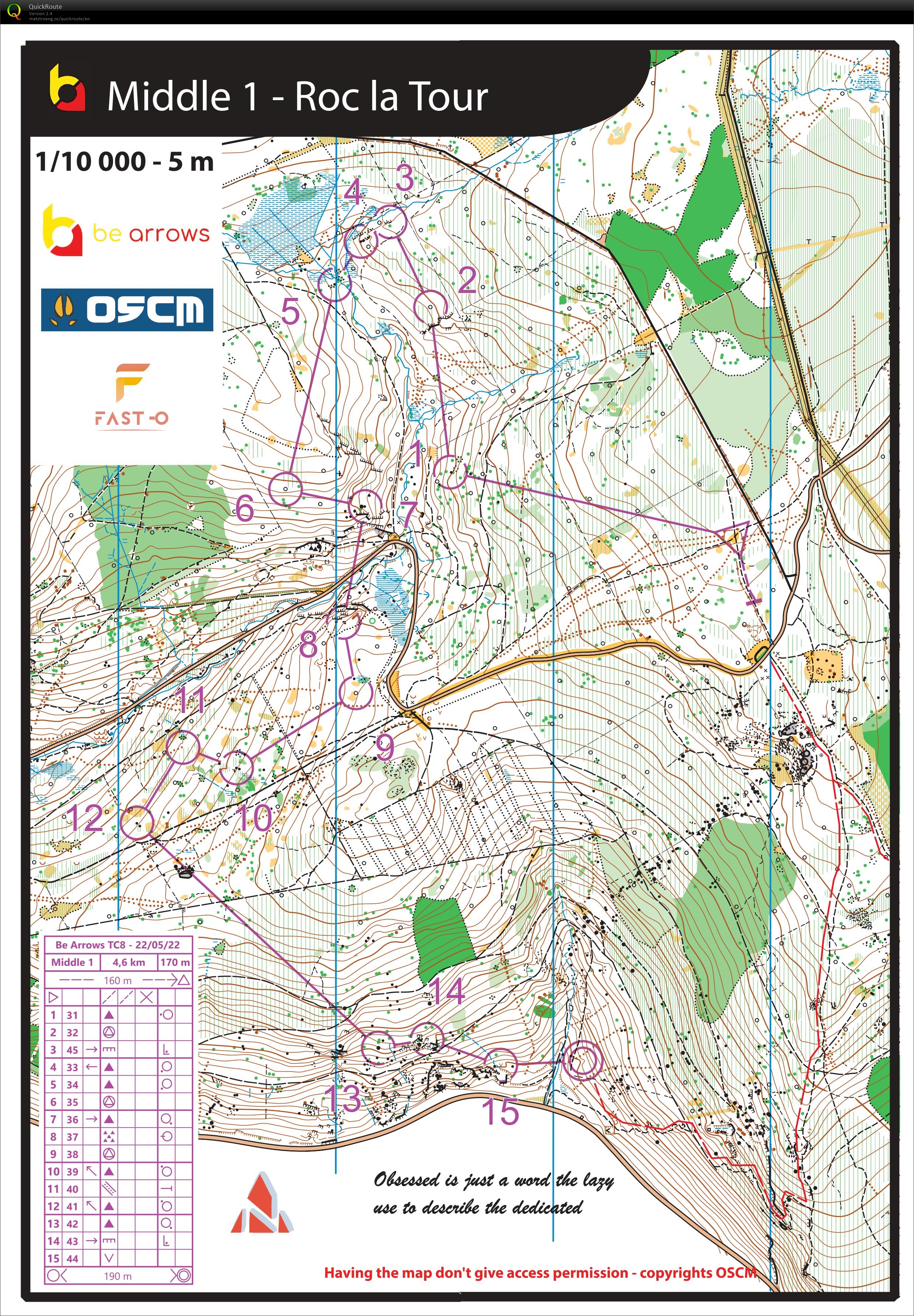 BeArrows training Roc la Tour 1 (22/05/2022)