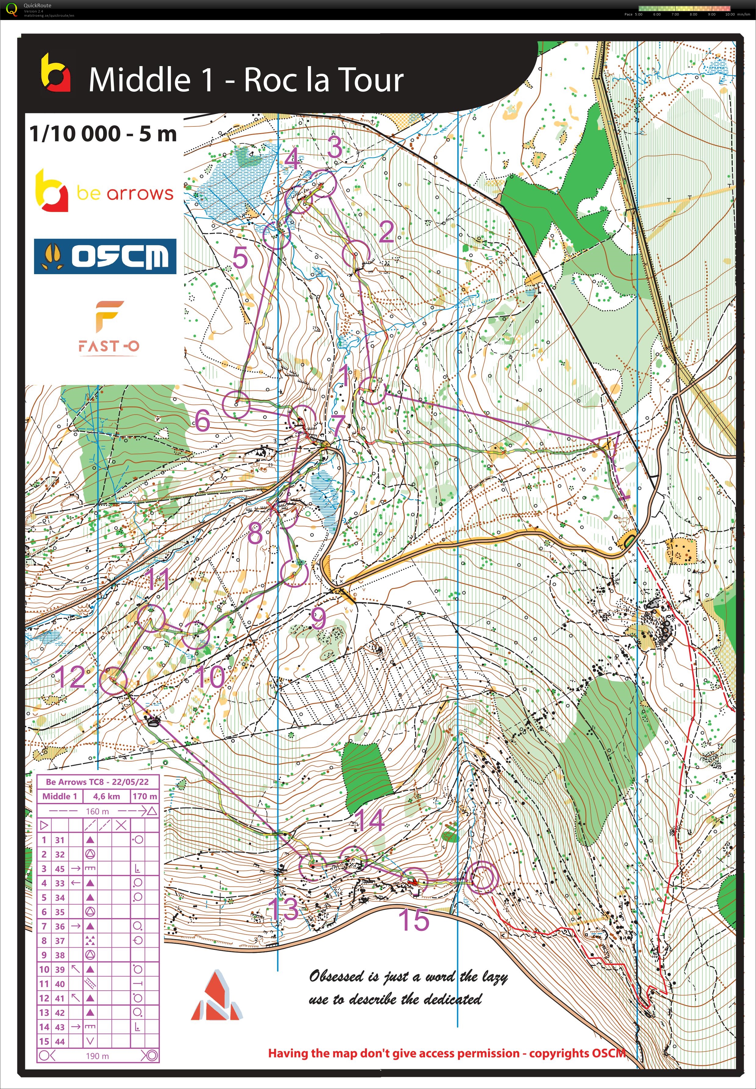 BeArrows training Roc la Tour 1 (22/05/2022)