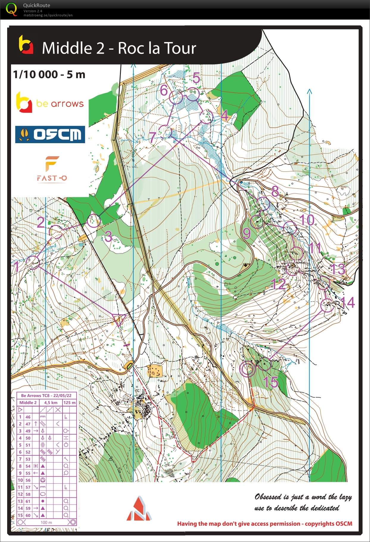 BeArrows training Roc la Tour 2 (22/05/2022)