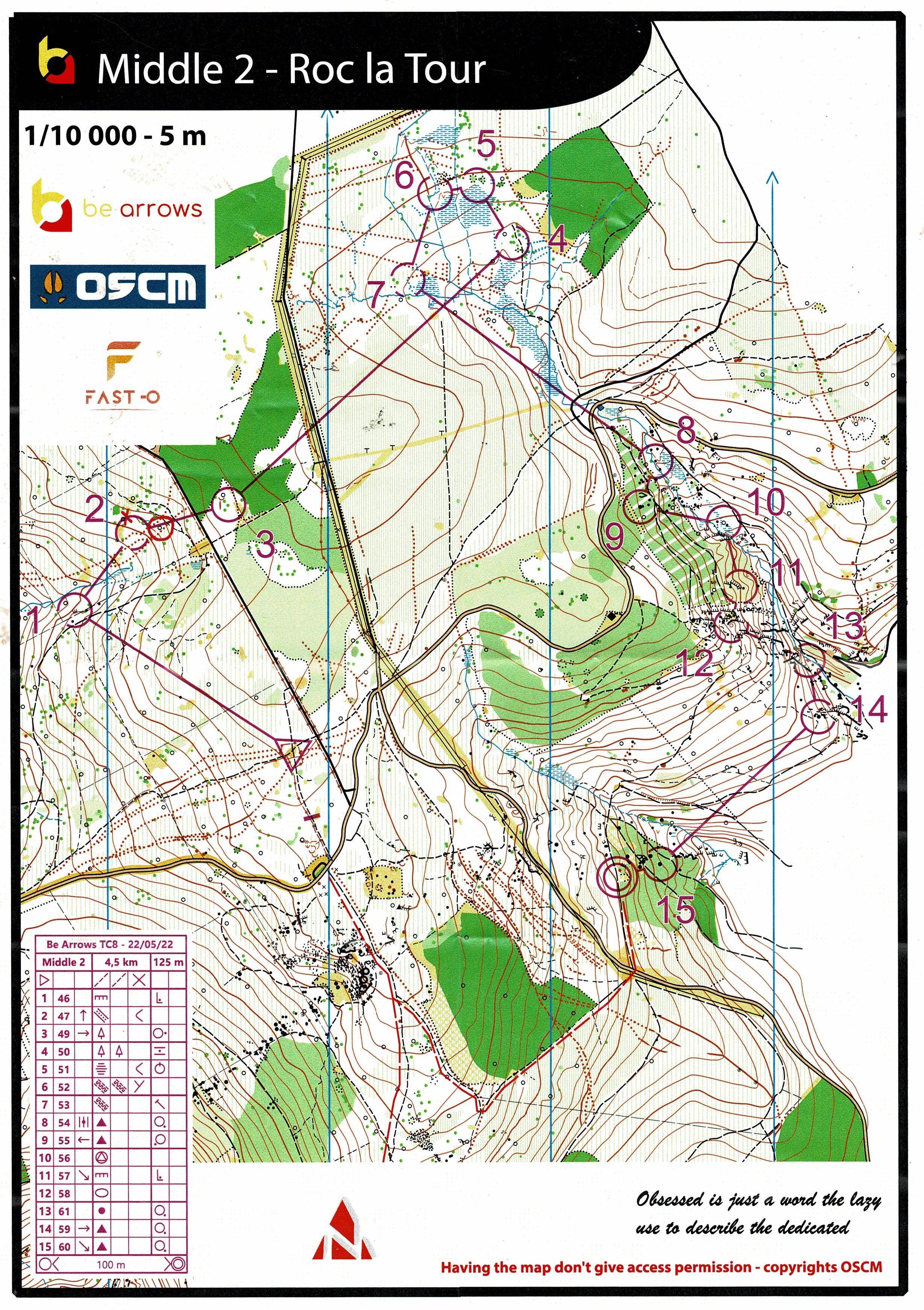 BeArrows Roc la Tour T2 (22/05/2022)