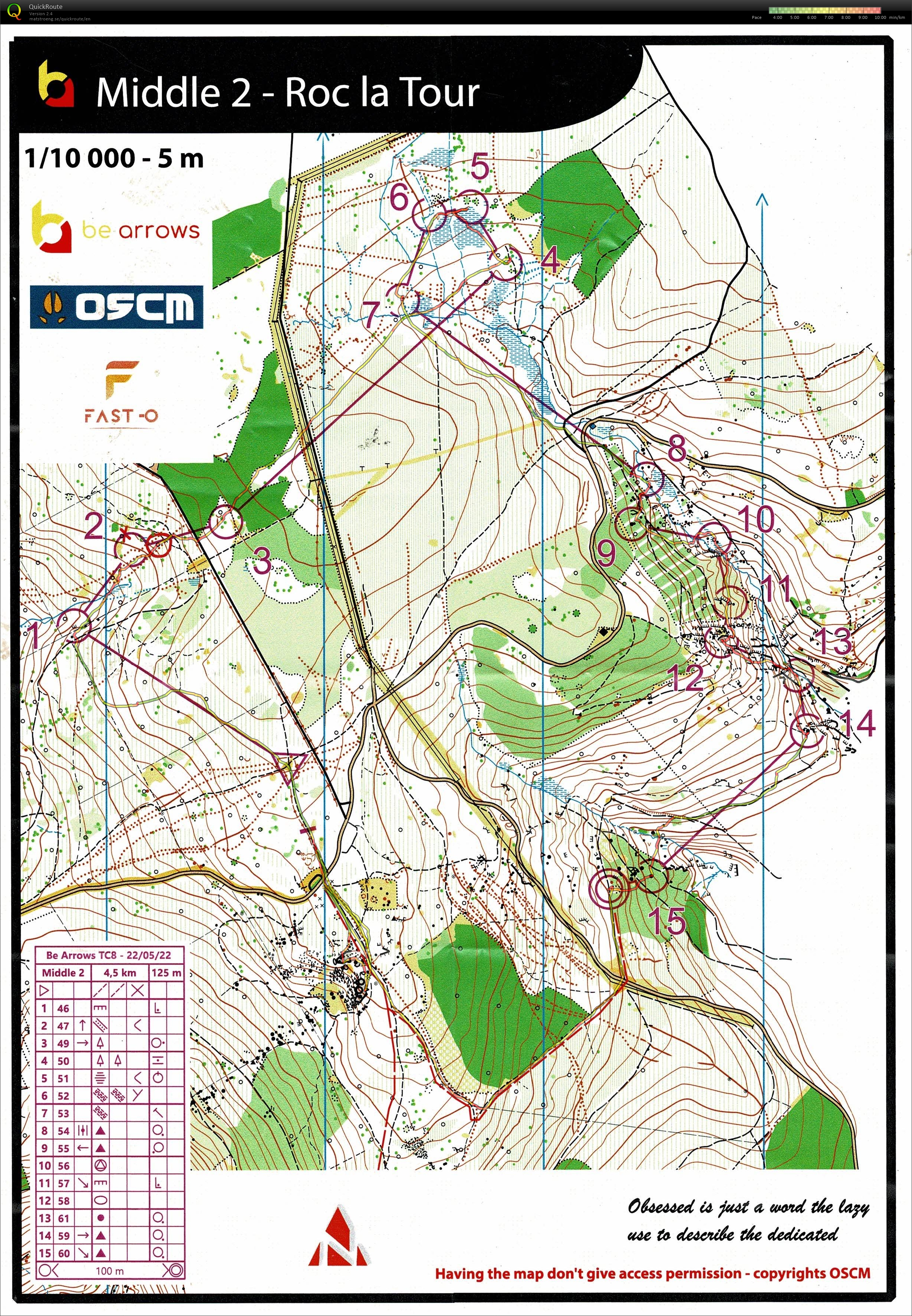 BeArrows Roc la Tour T2 (22/05/2022)