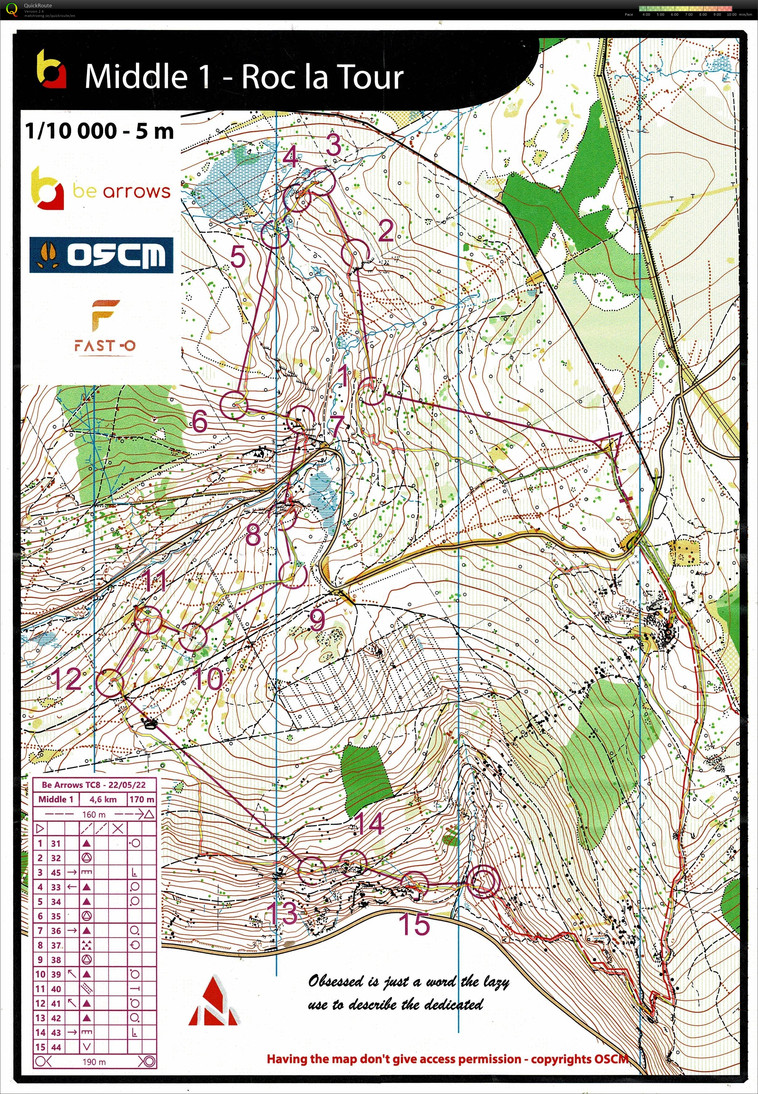 BeArrows Roc la Tour T1 (22/05/2022)