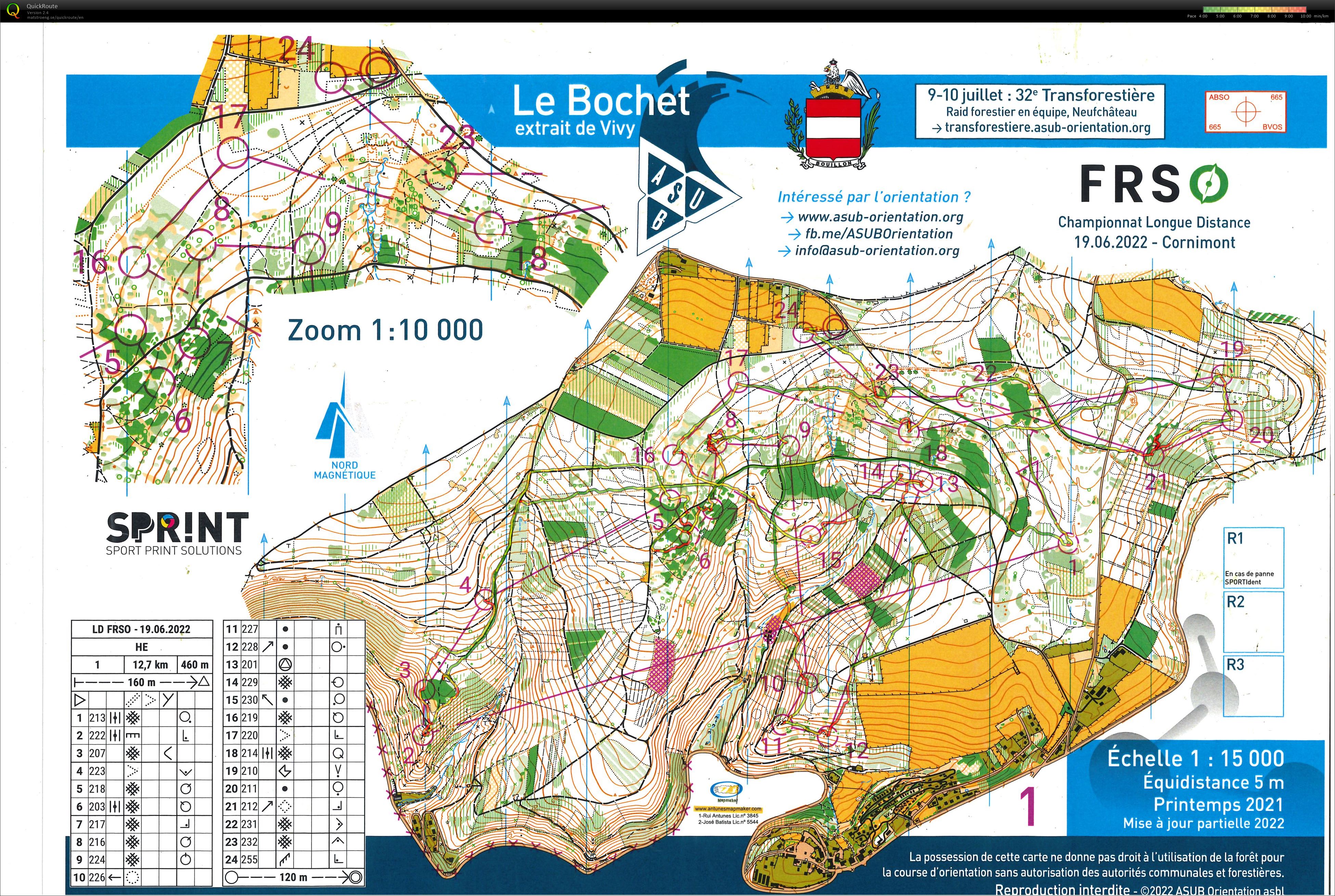 Championnat FRSO longue distance (19/06/2022)