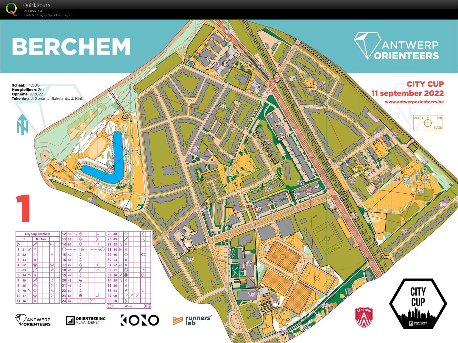 City Cup Berchem (11/09/2022)