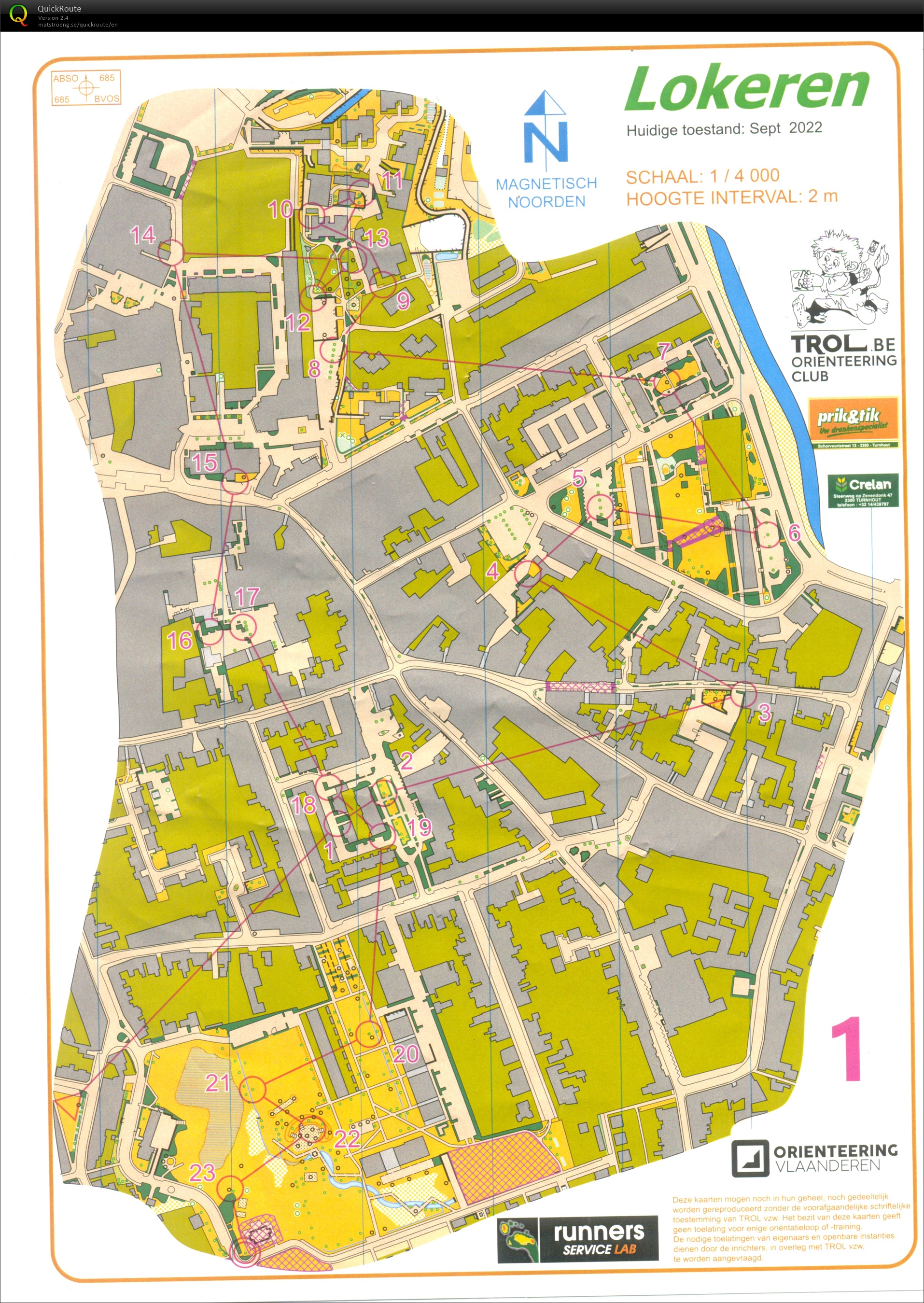 Lokeren dubbelsprint 1 (16/10/2022)