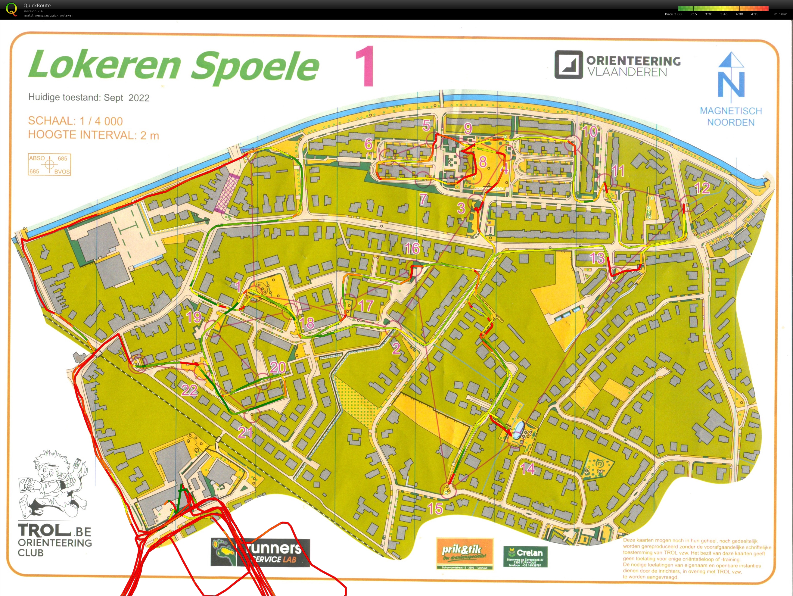 Dubbelsprint lokeren 2 (16/10/2022)