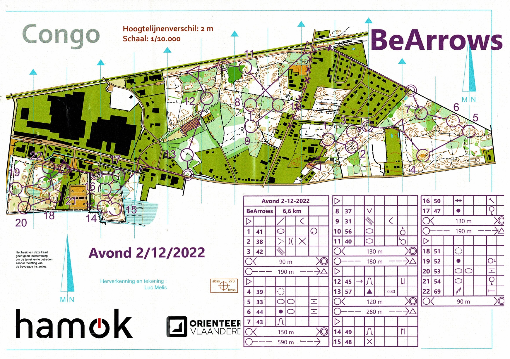 Nachttraining BeArrows (02/12/2022)