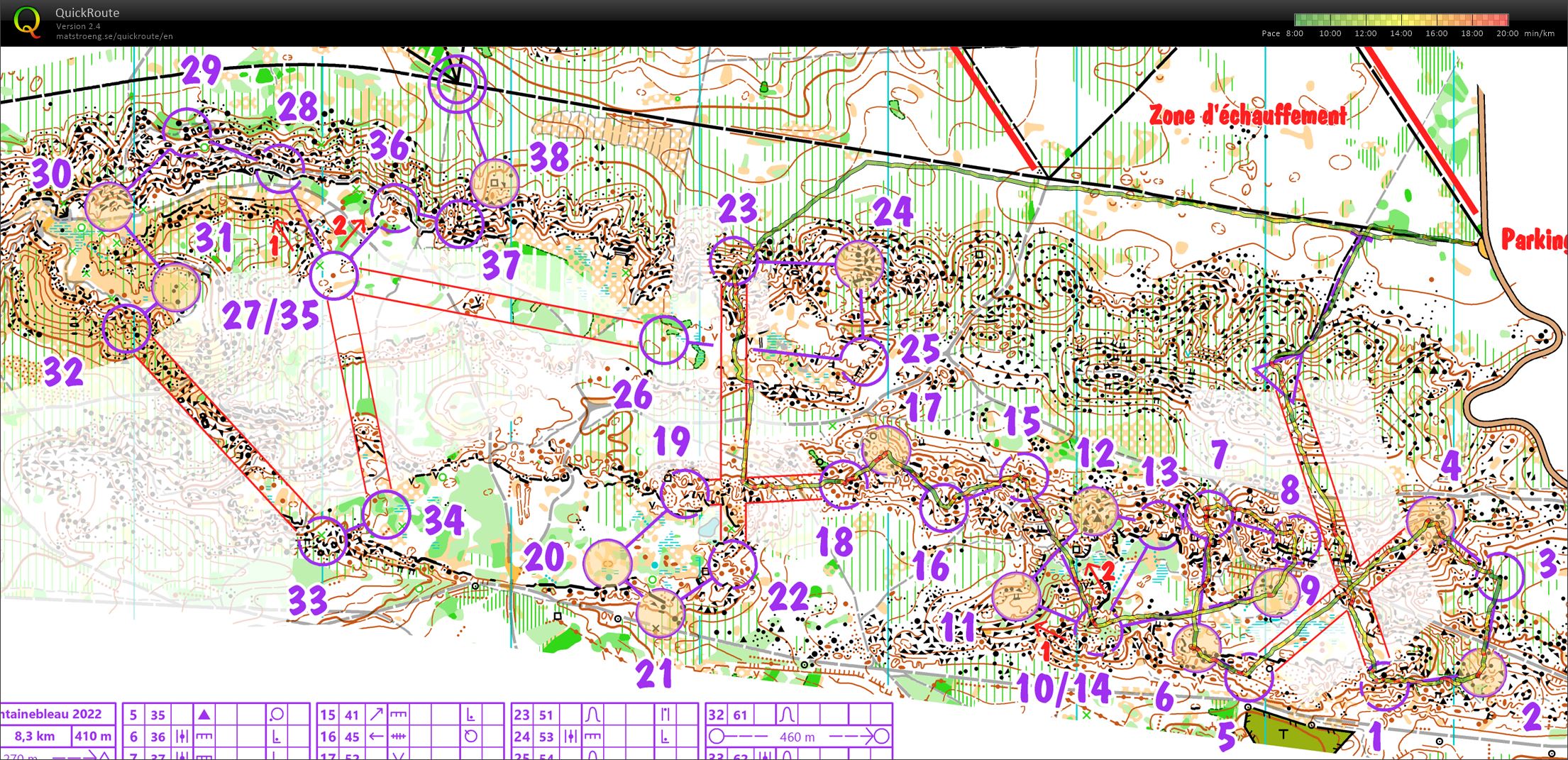 O-camp Fontainebleau #2 (10/12/2022)