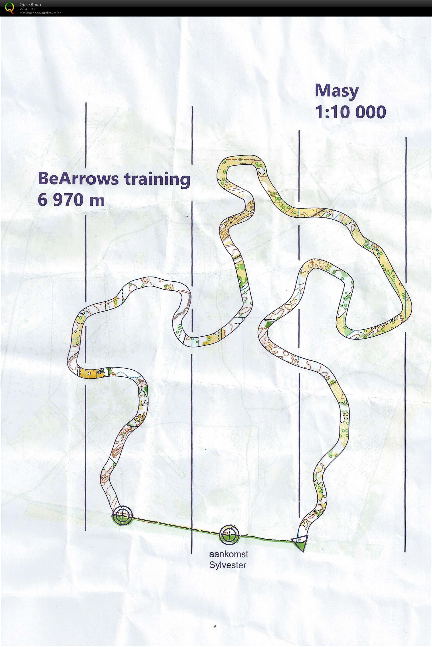 BeArrows corridor (29/12/2022)