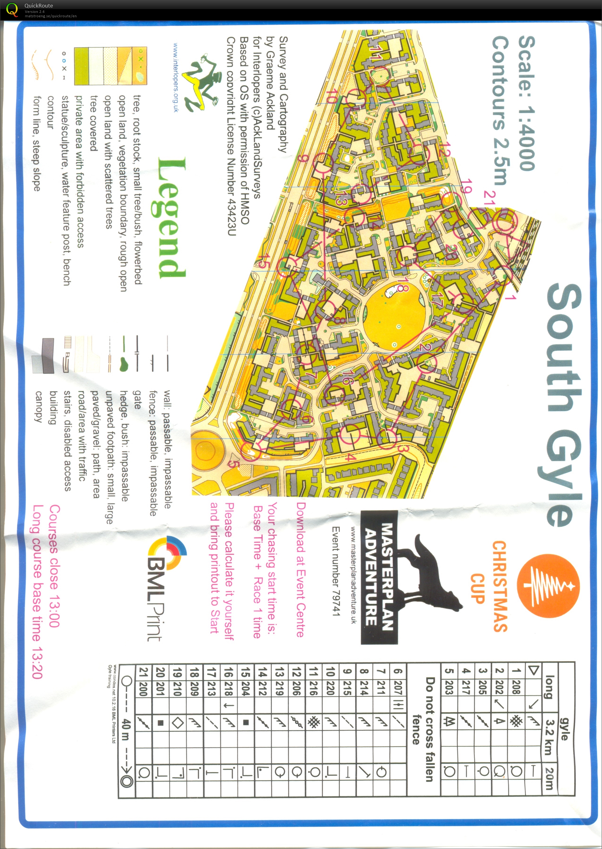 South Gyle easy training (28/01/2023)