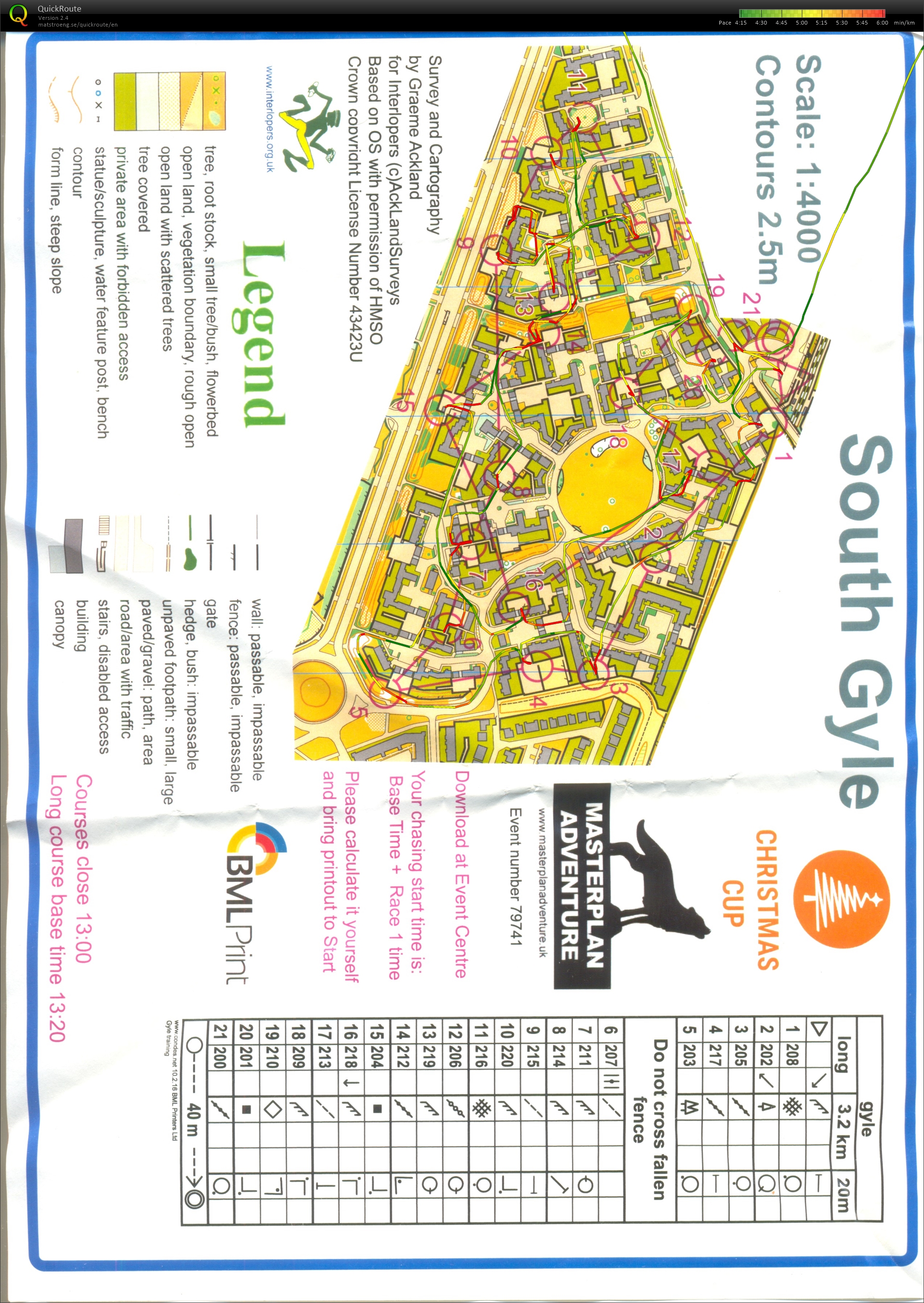 South Gyle easy training (28/01/2023)