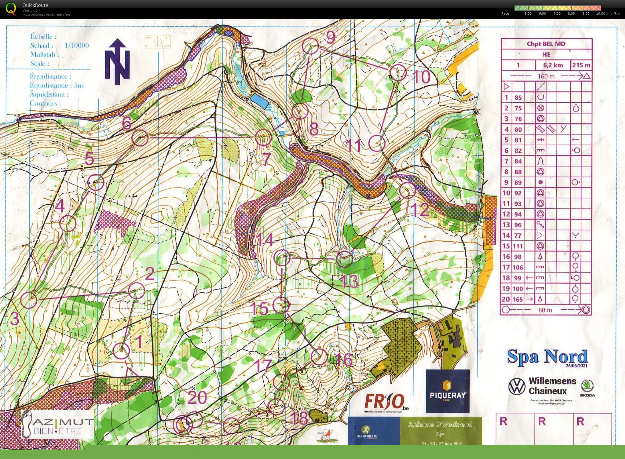 Championnat de Belgique de Moyenne Distance (26/06/2021)