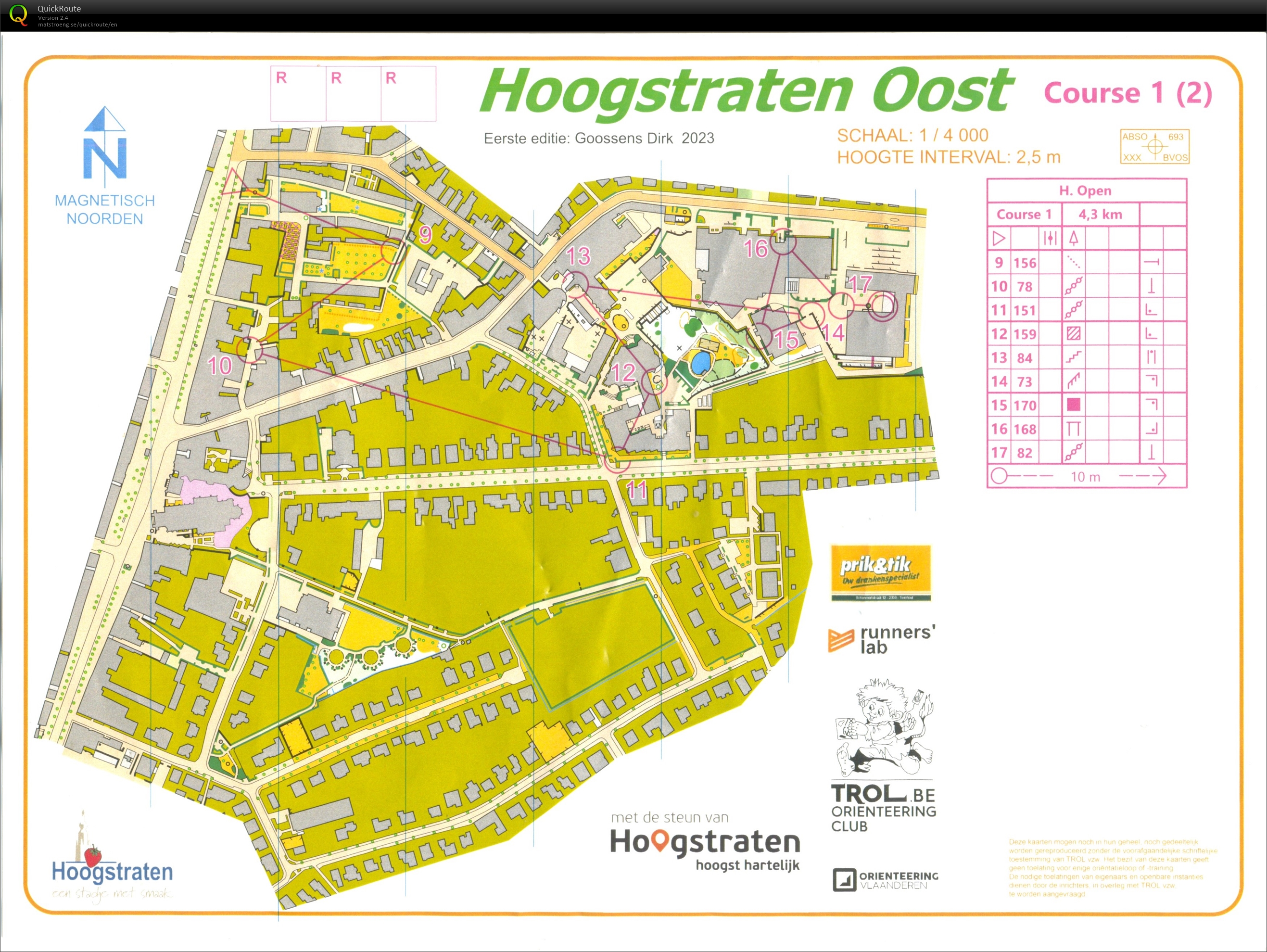 VK sprint: Hoogstraten Oost (2) (23/04/2023)