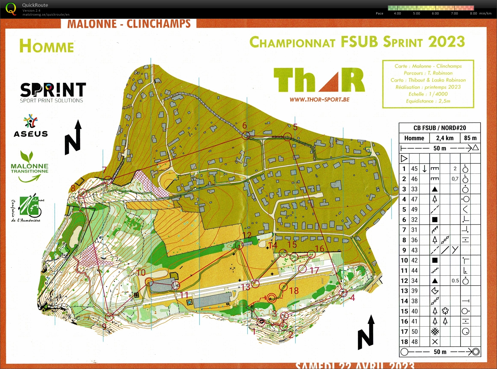 BK Sprint Universitair (22/04/2023)