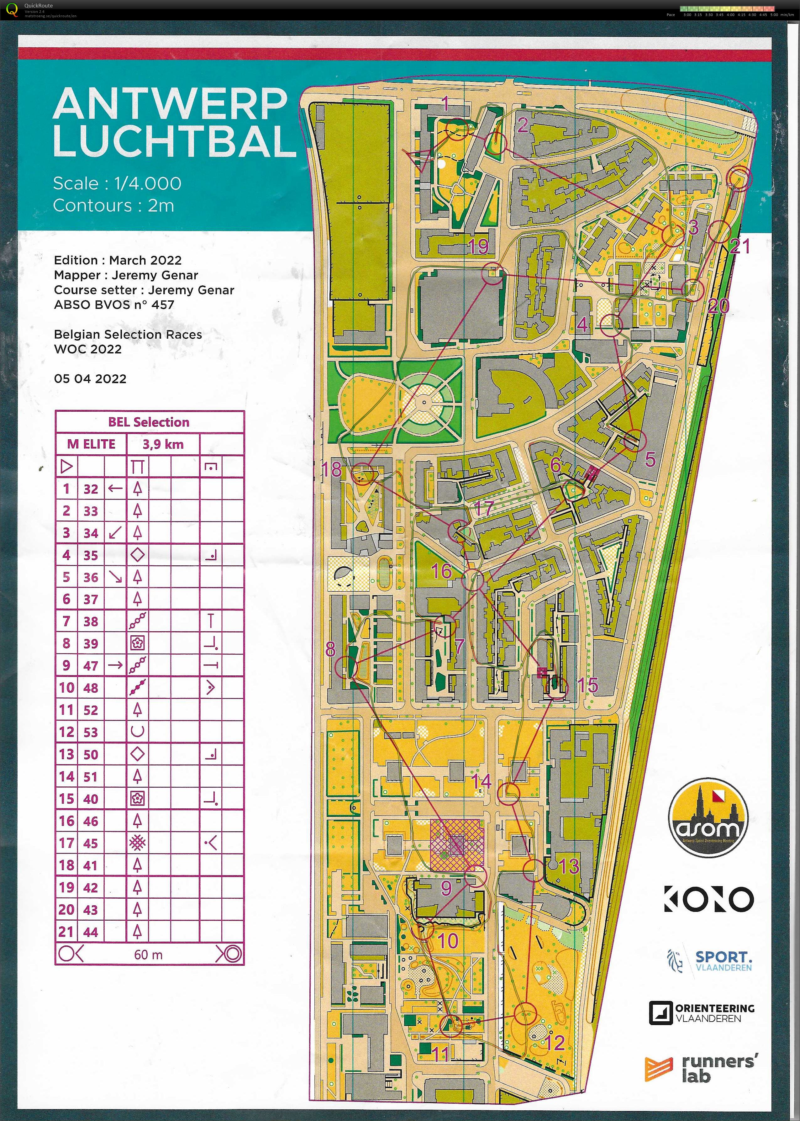 WOC Selectie 2 (05/04/2022)