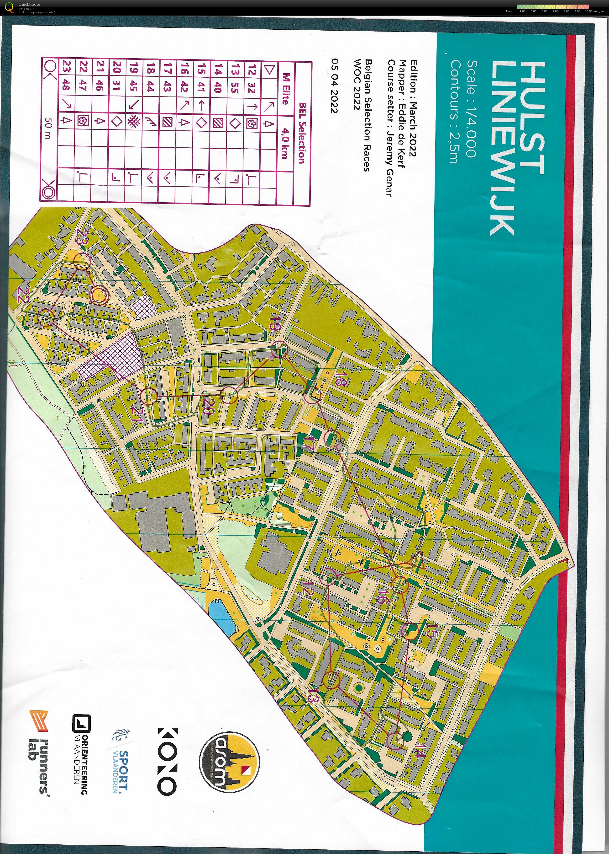 WOC Selectie 1 (b) (05/04/2022)