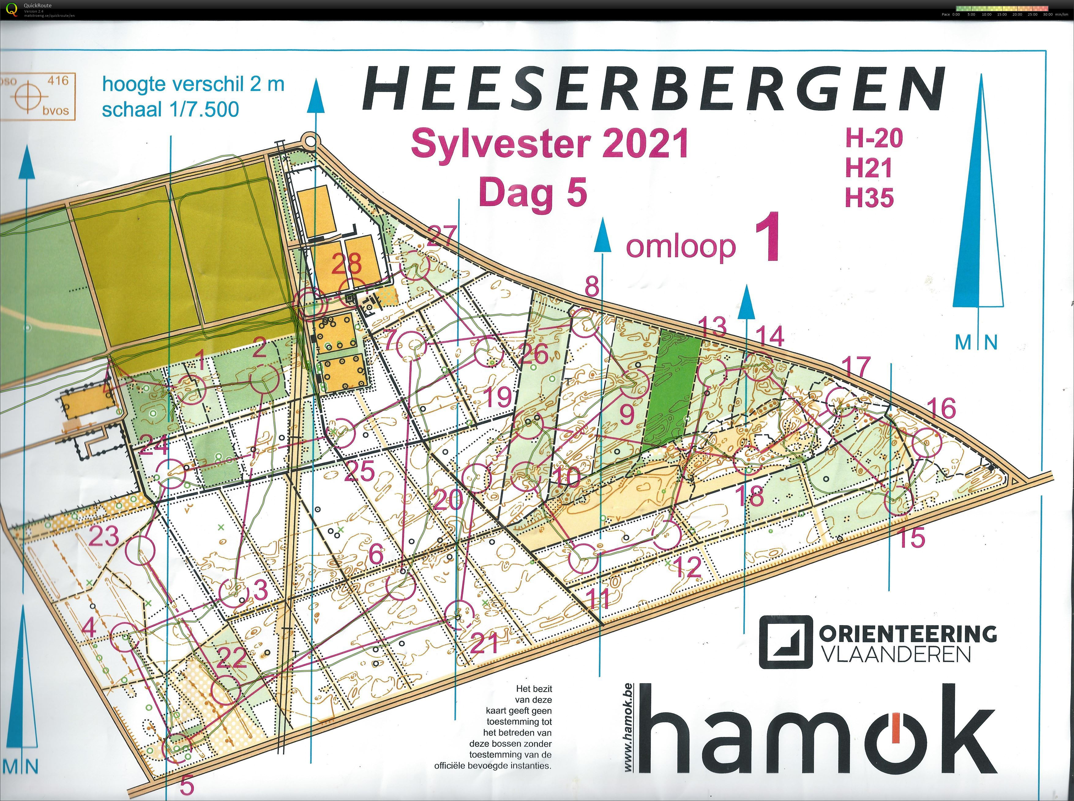 Sylvester Day 5: Heeserbergen (30/12/2021)