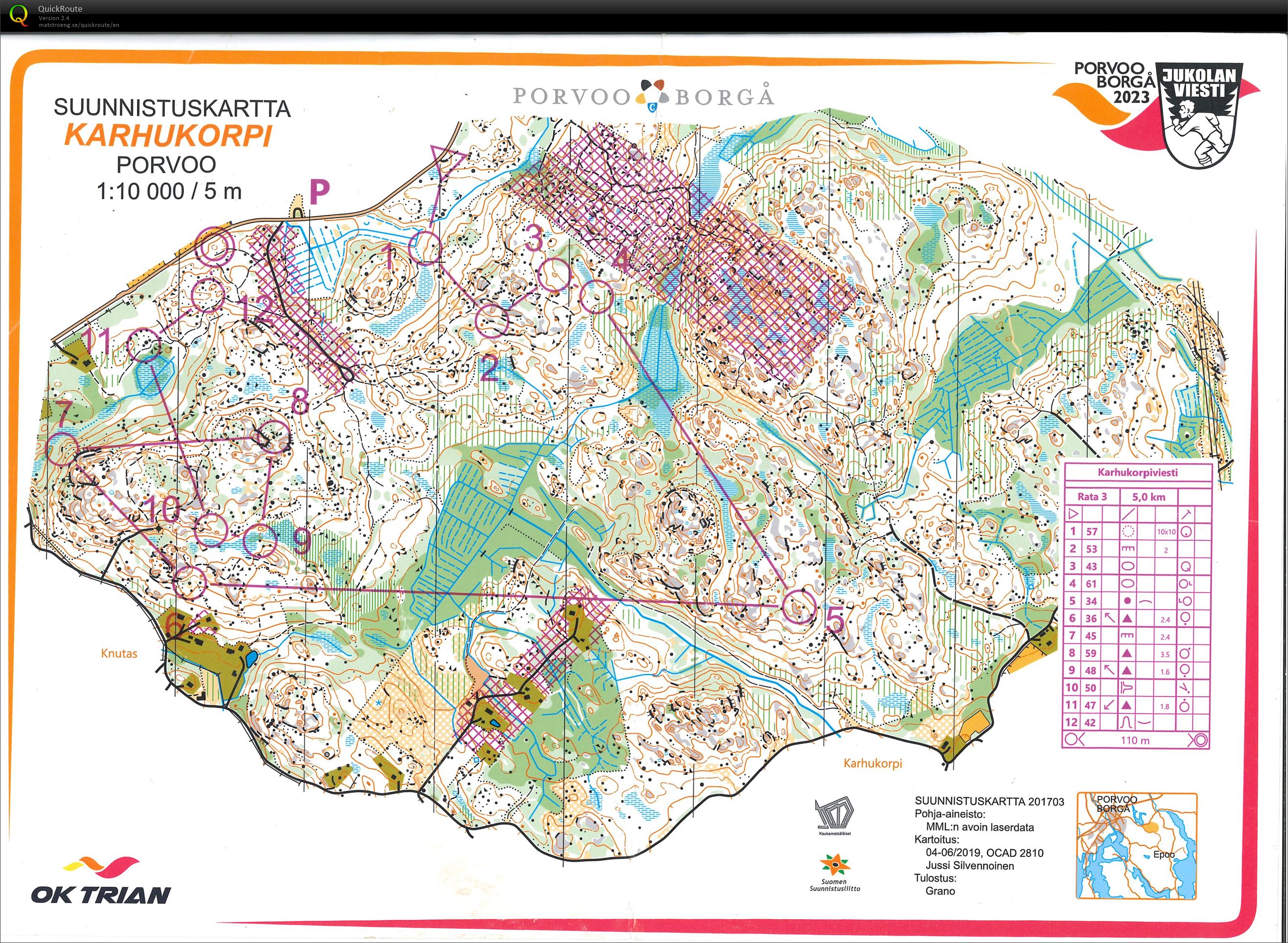 Jukola training (16/06/2023)