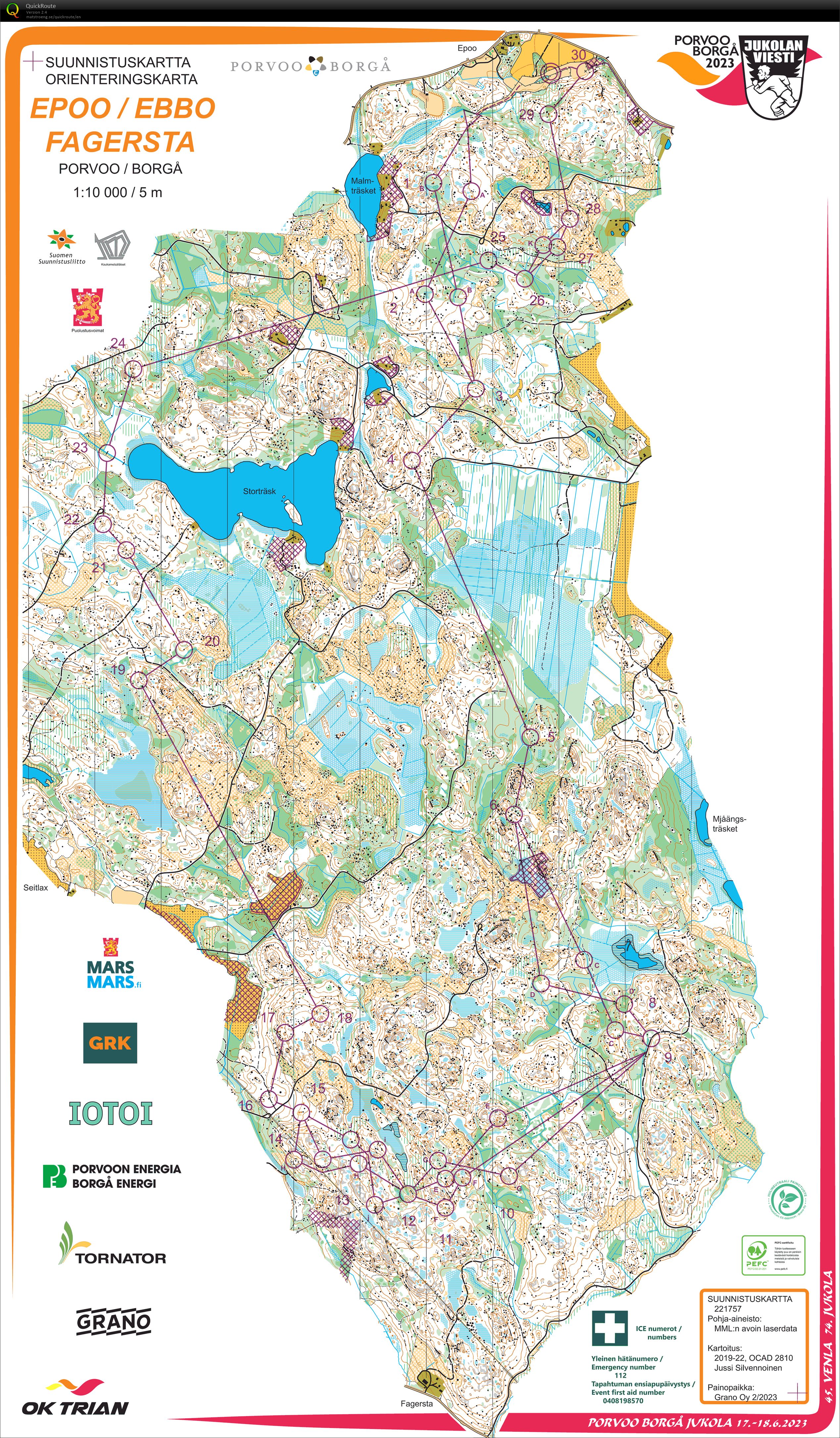 Jukola - Leg 3 (18/06/2023)