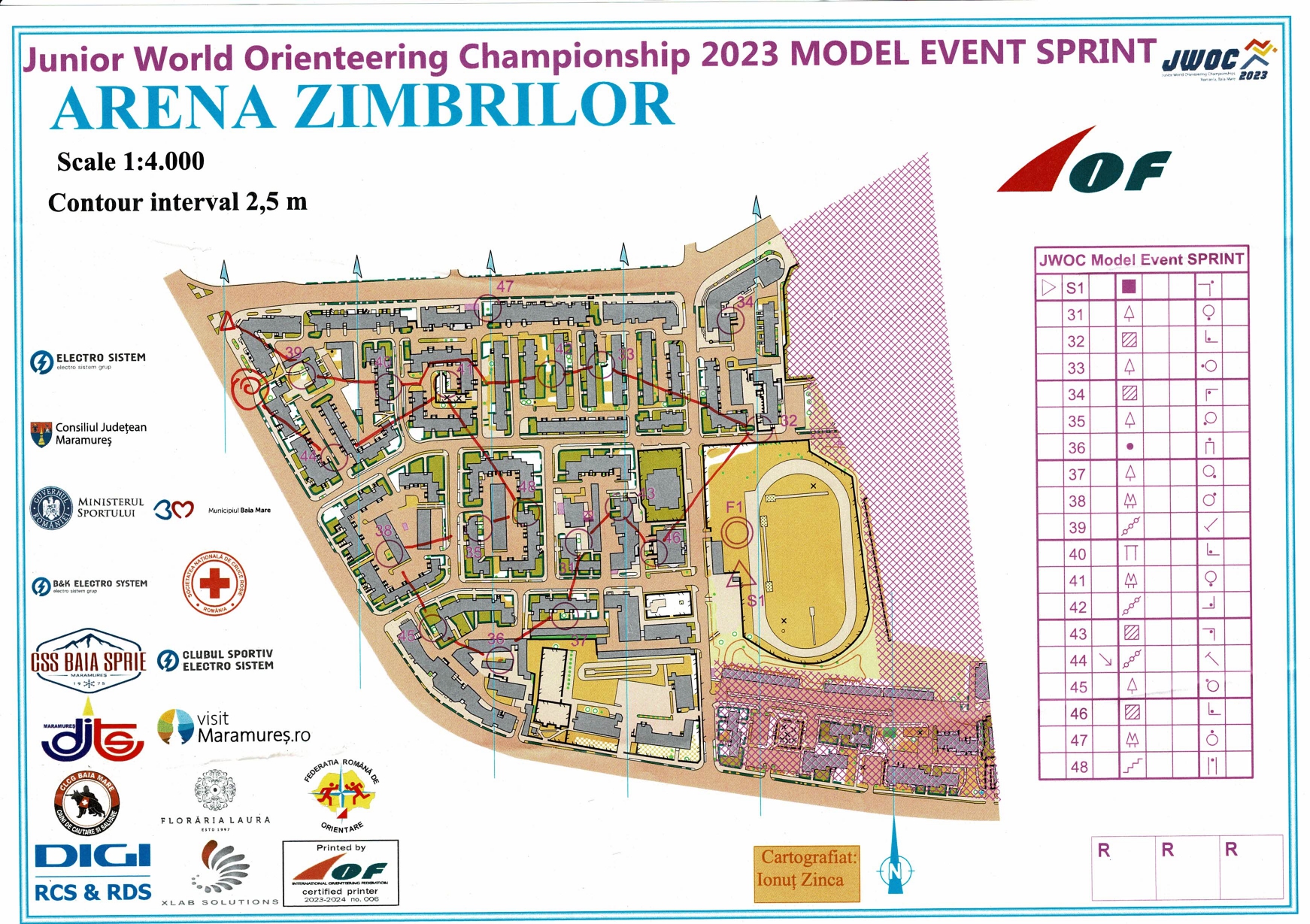 JWOC Model Event Sprint (02/07/2023)