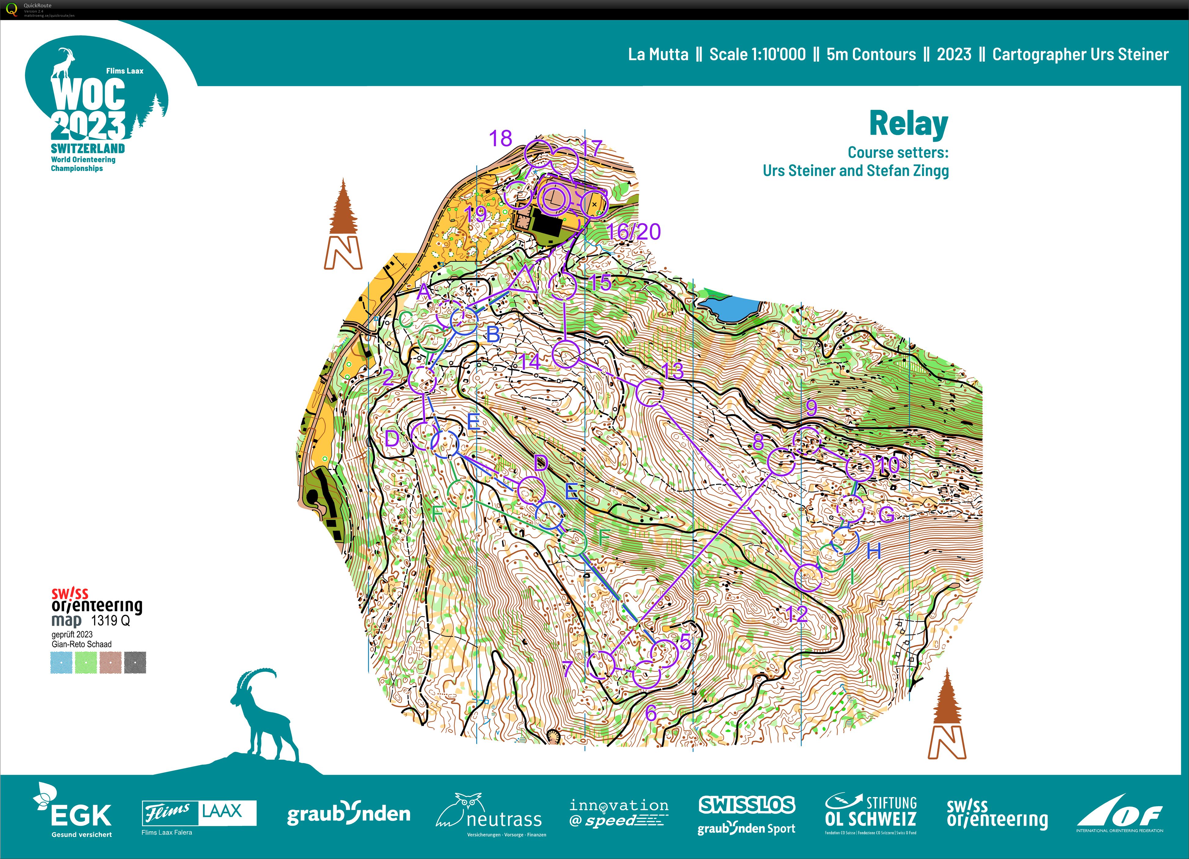 WOC relay - 3rd leg (16/07/2023)