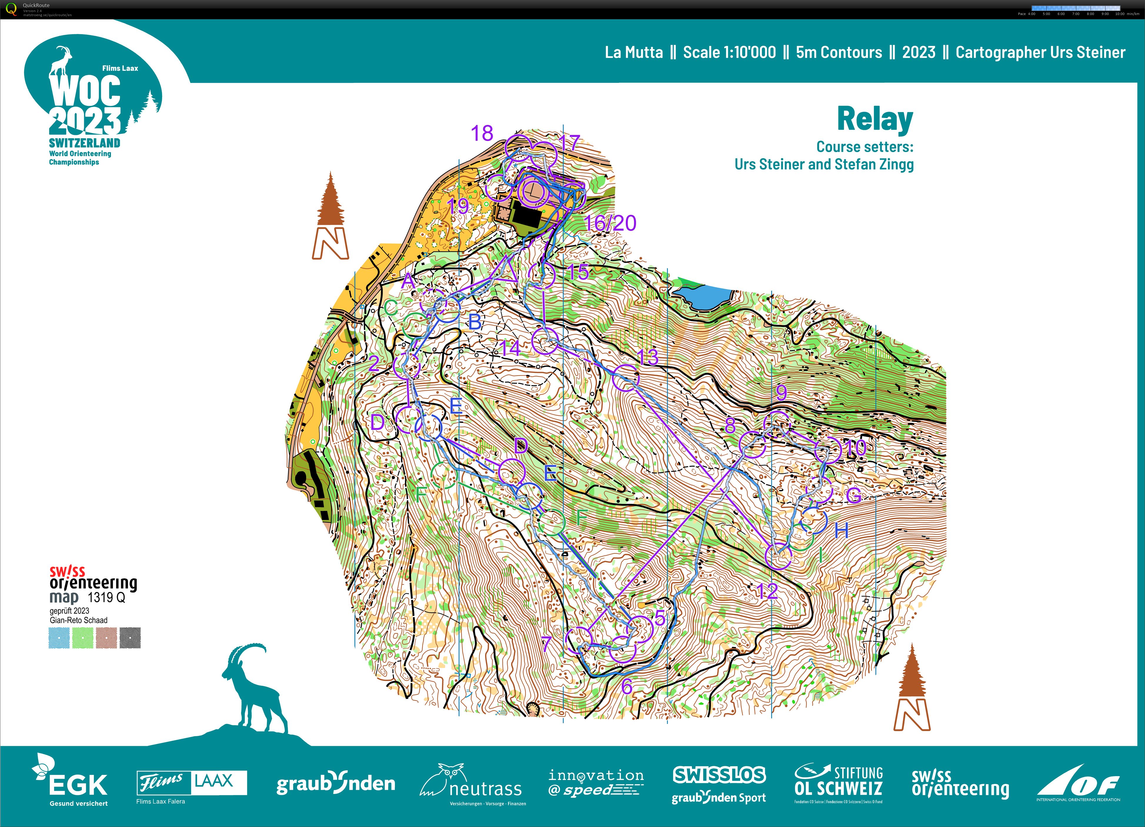 WOC relay - 3rd leg (16/07/2023)